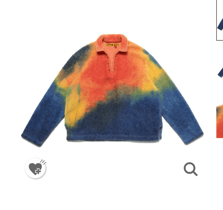 Human Made Human Made CPFM Rave Cowboy Fleece Pullover | Grailed