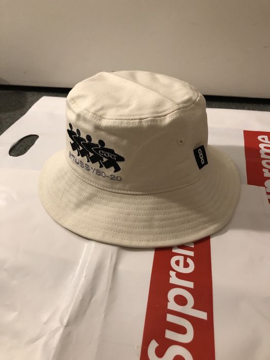 Stussy Stussy / CDG Canvas Bucket Hat | Grailed