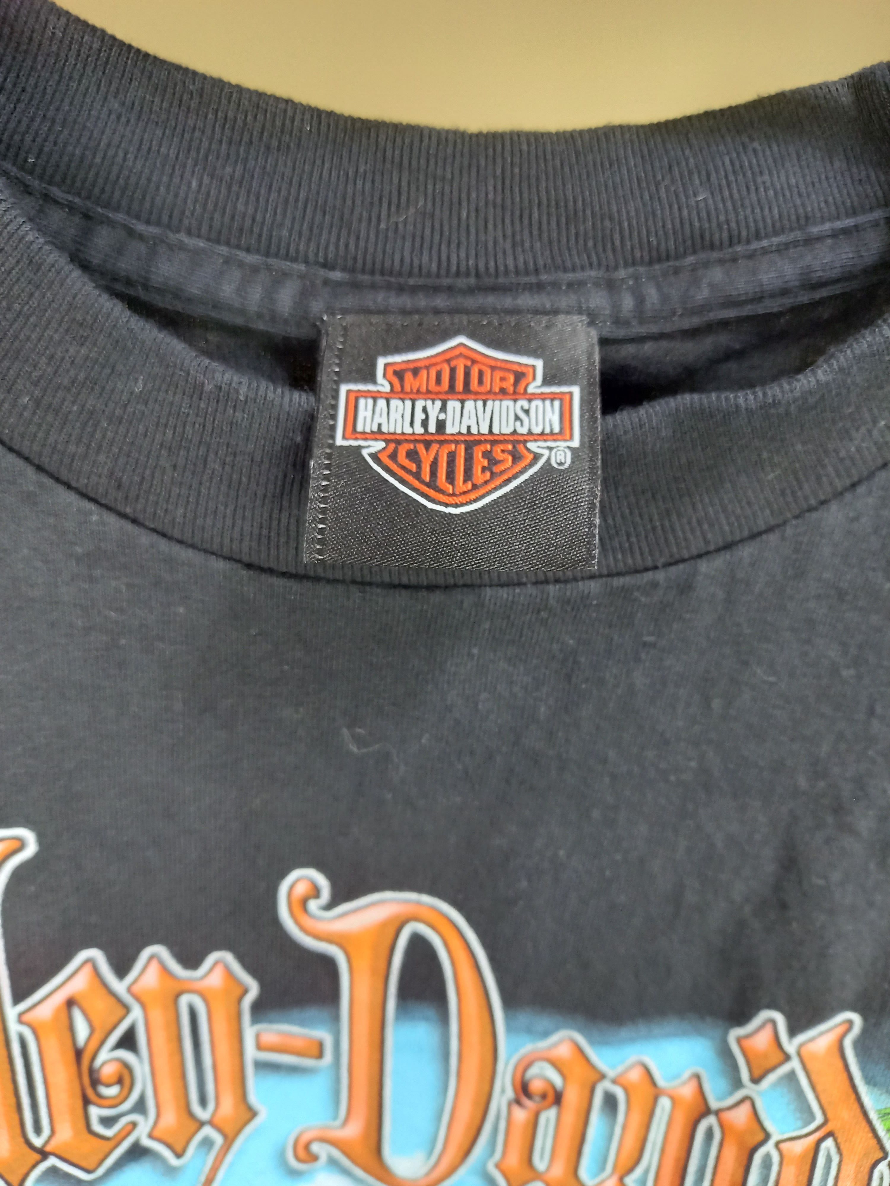 Harley Davidson Vintage Harley Davidson Jamaica T-Shirt Size US XL / EU 56 / 4 - 3 Thumbnail