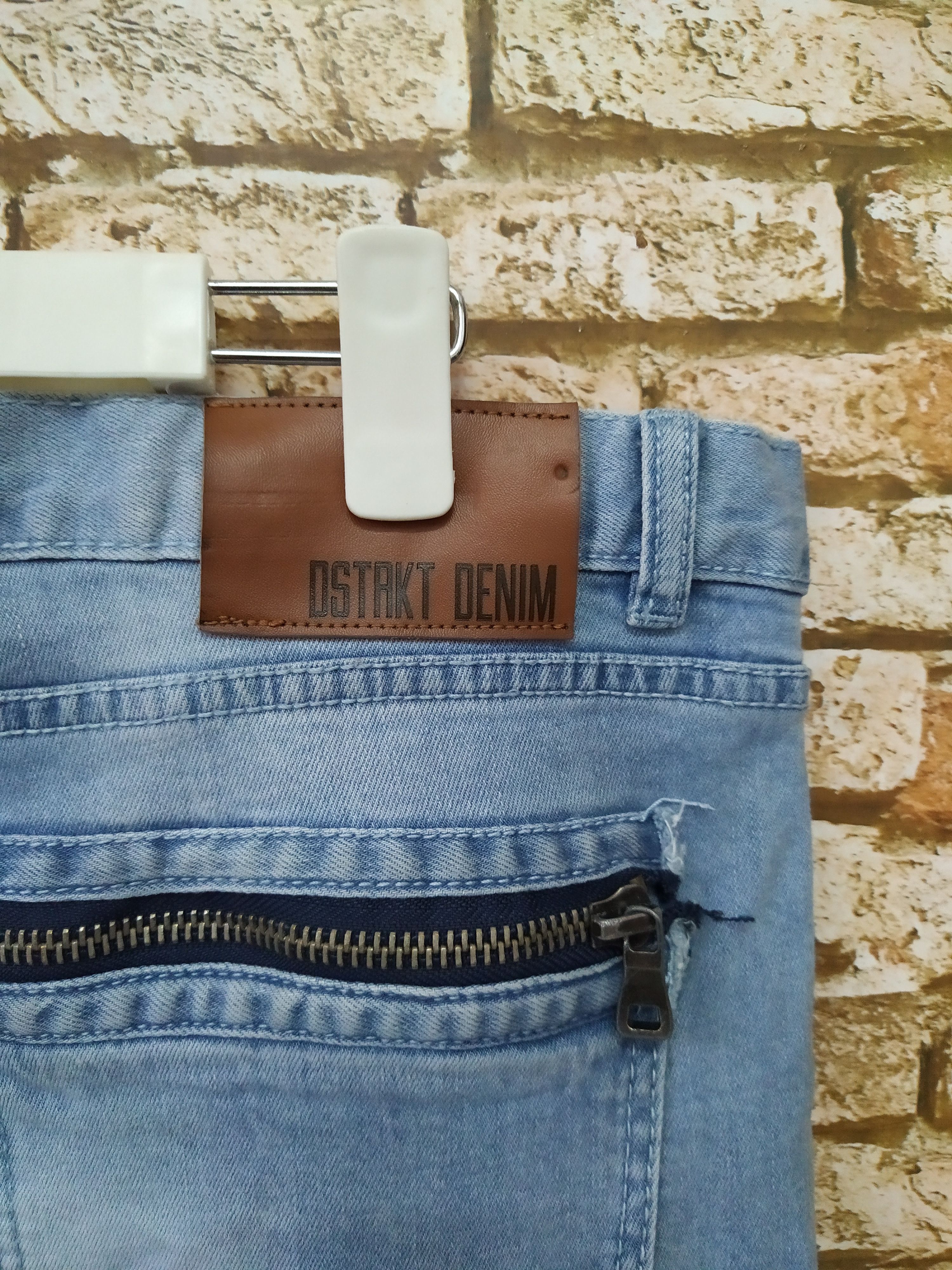 Japanese Brand DSTRKT BIKERS DENIM (B692) Waist 38 Size US 38 / EU 54 - 9 Thumbnail