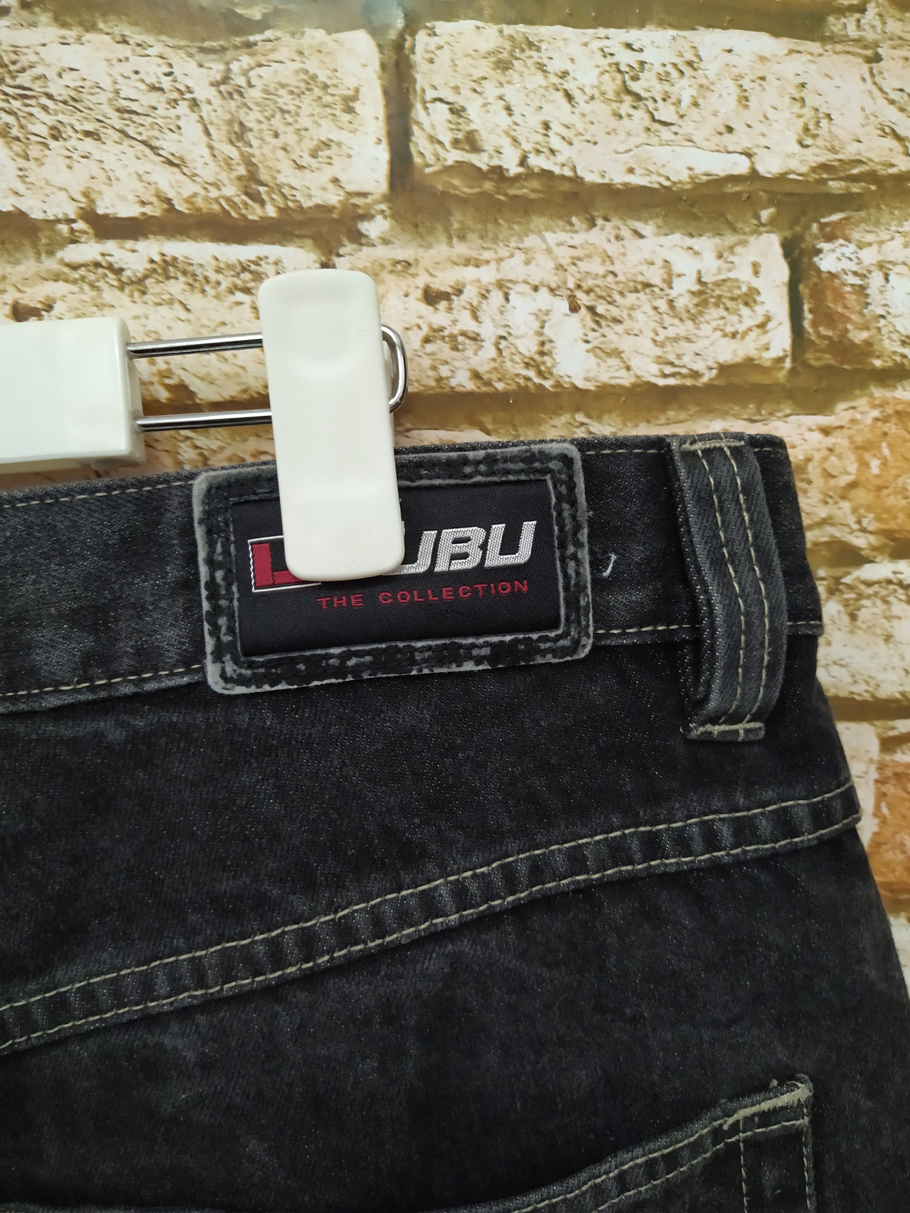 Fubu × Vintage 90s FUBU BAGGY CARPENTER DENIM (B693) Size US 37 - 4 Thumbnail