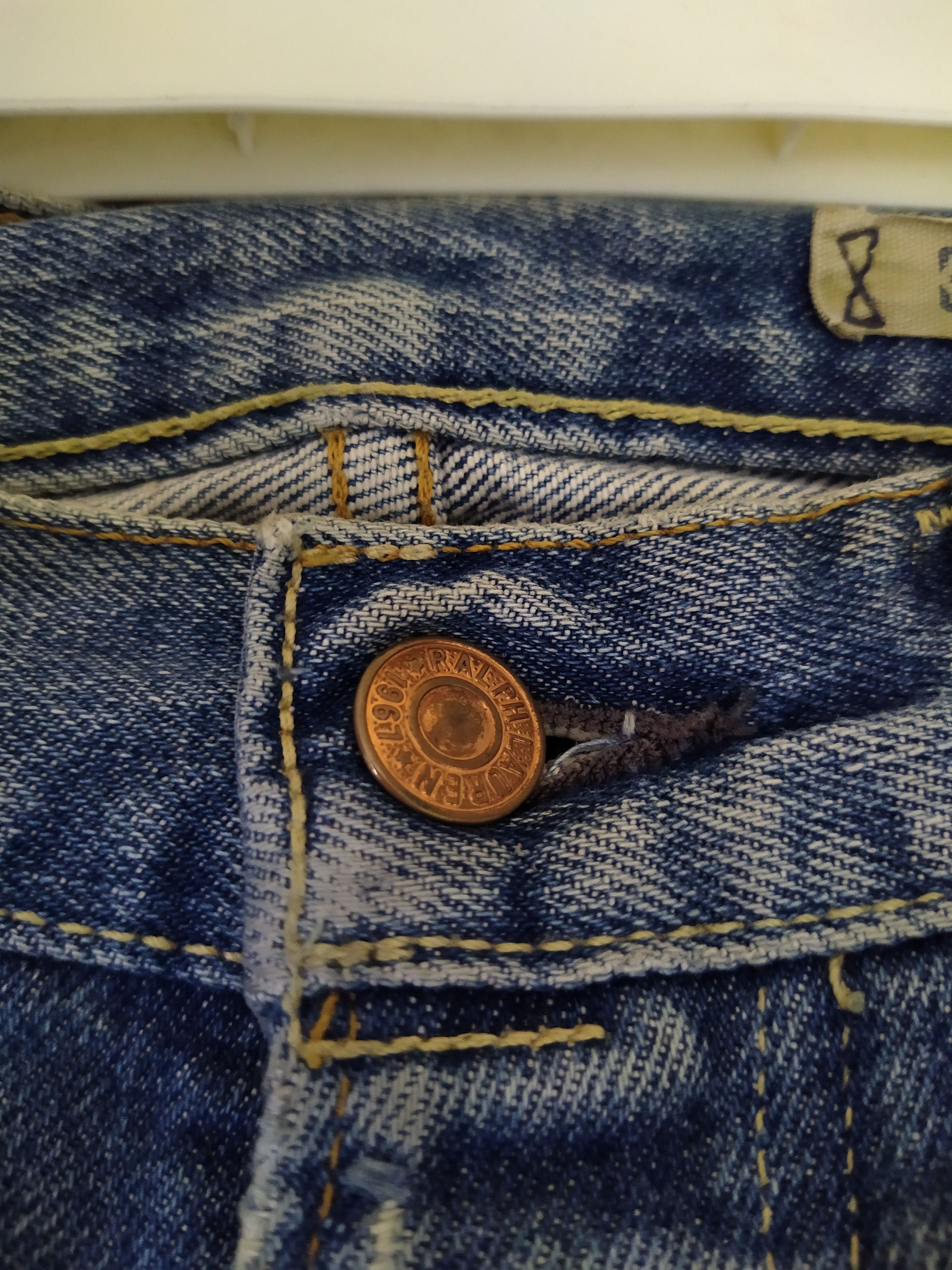 Polo Ralph Lauren POLO RALPH LAUREN DENIM PANT DISTRESSED DENIM (B696) W36 Size US 36 / EU 52 - 8 Thumbnail