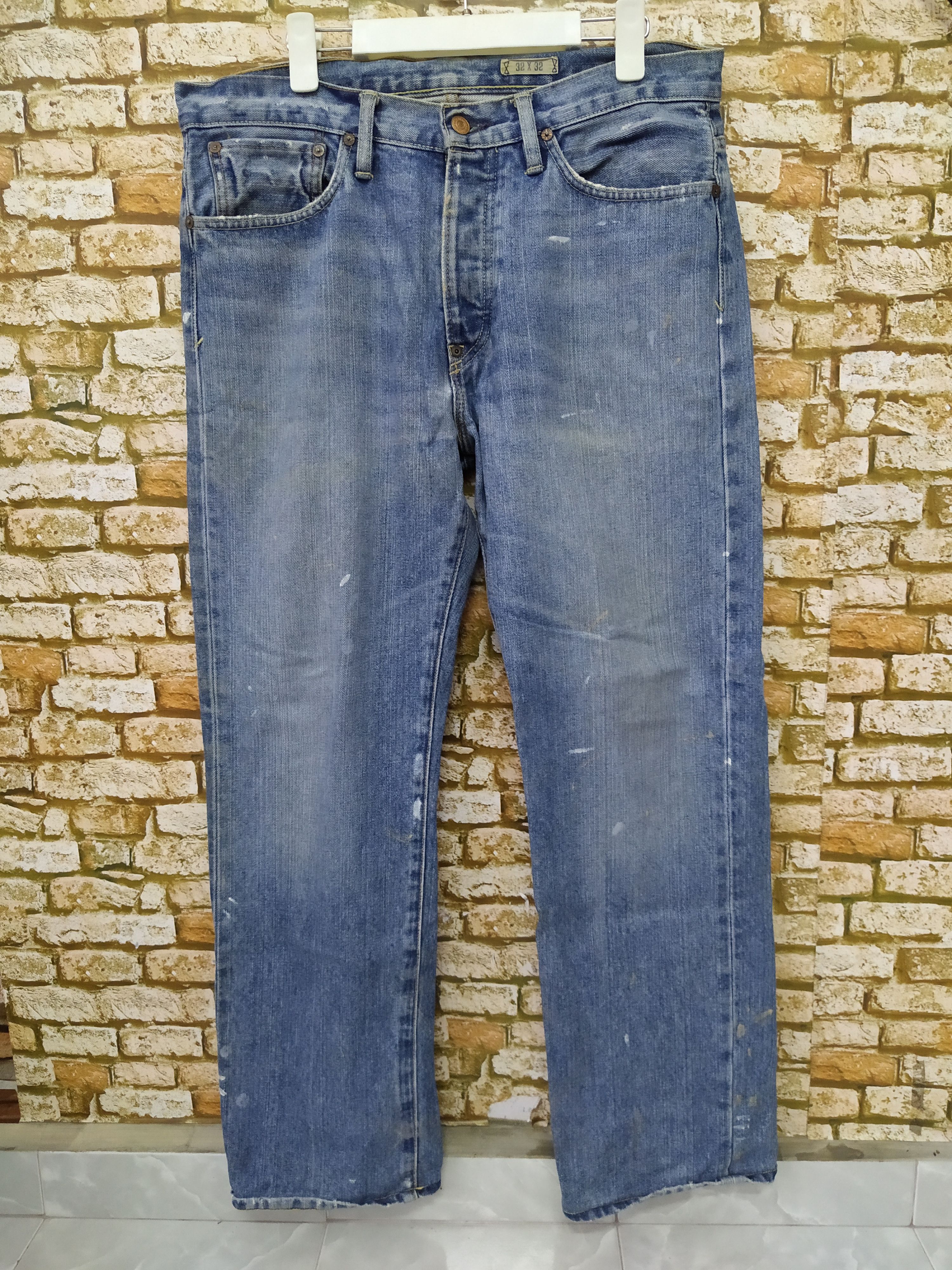 Polo Ralph Lauren POLO RALPH LAUREN DENIM PANT DISTRESSED DENIM (B696) W36 Size US 36 / EU 52 - 4 Thumbnail
