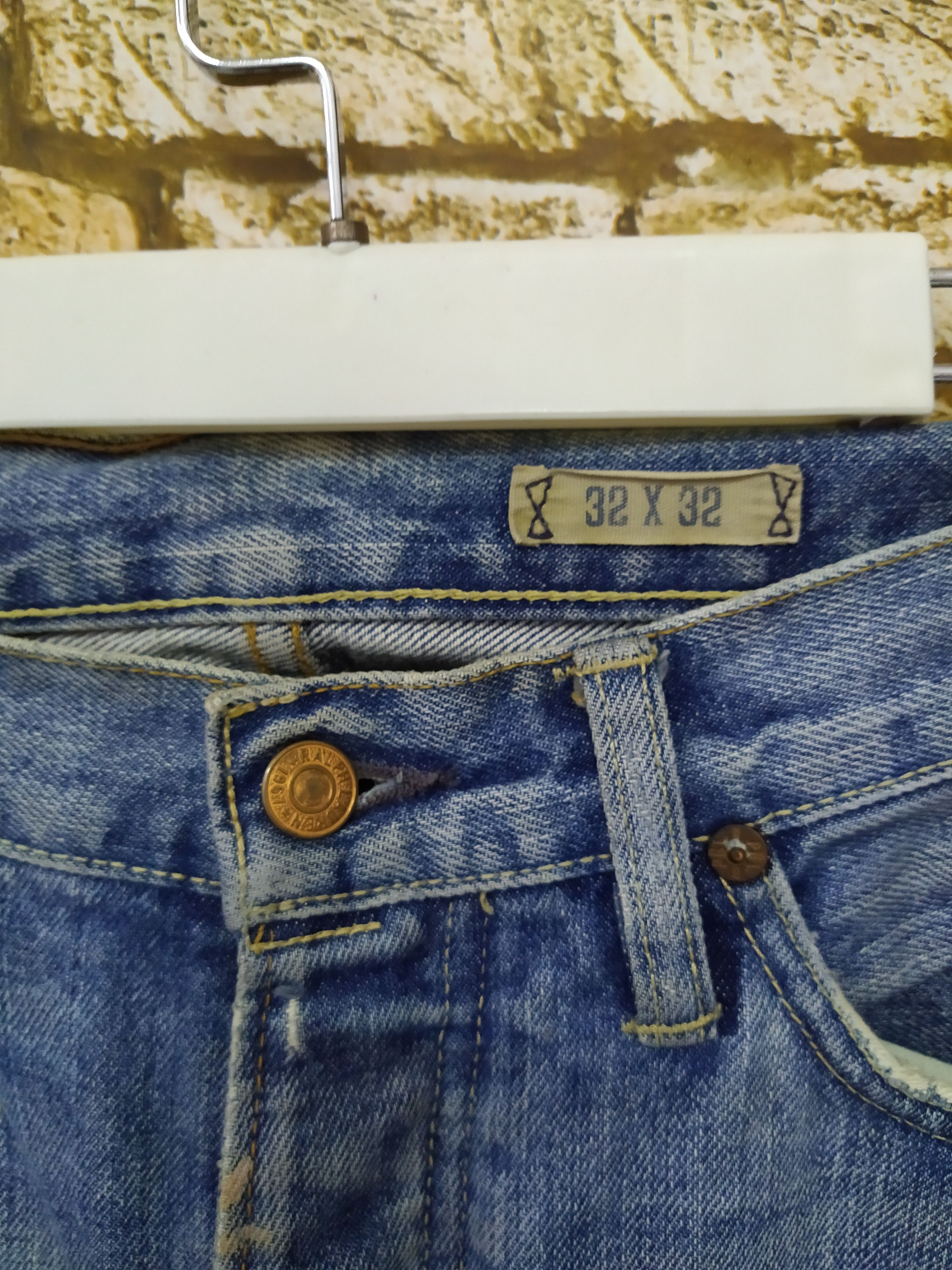 Polo Ralph Lauren POLO RALPH LAUREN DENIM PANT DISTRESSED DENIM (B696) W36 Size US 36 / EU 52 - 7 Thumbnail