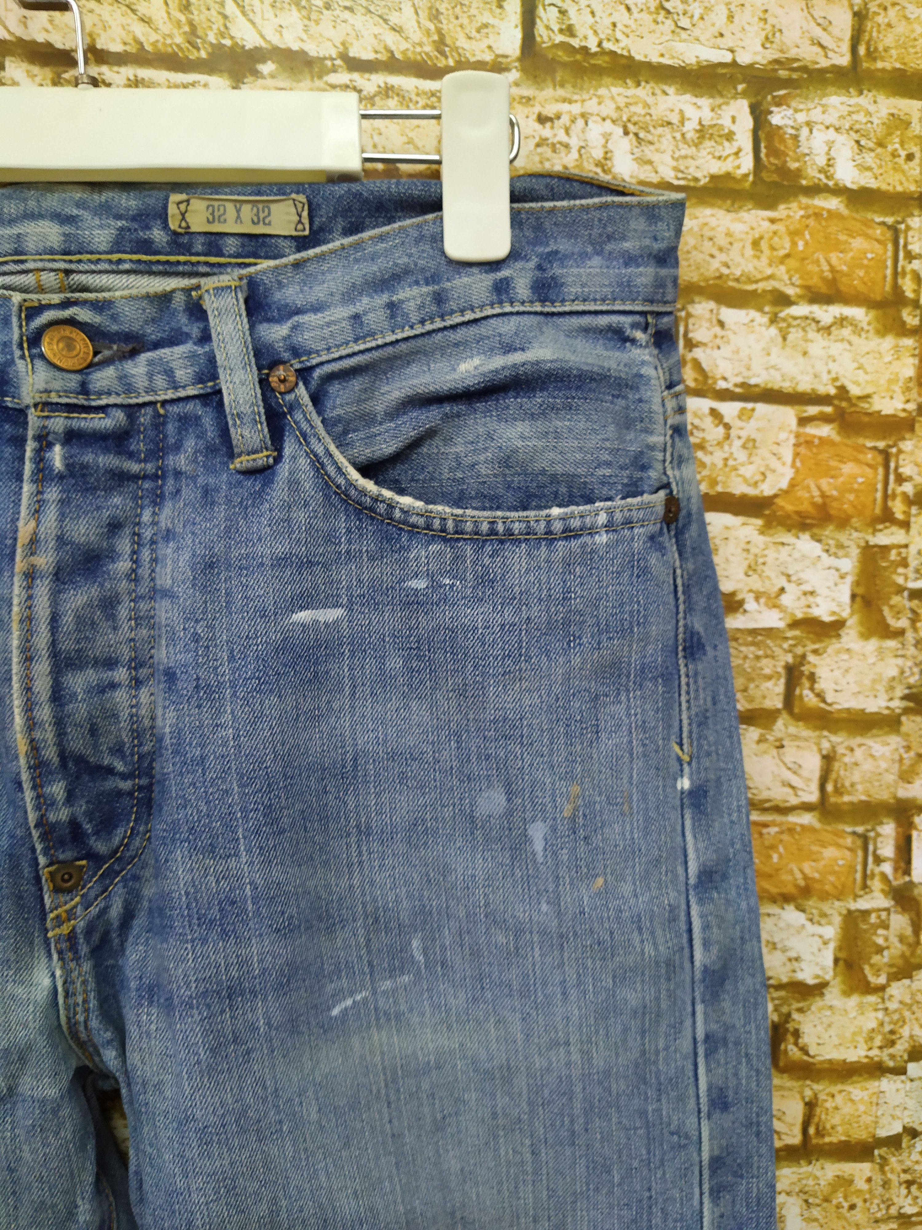 Polo Ralph Lauren POLO RALPH LAUREN DENIM PANT DISTRESSED DENIM (B696) W36 Size US 36 / EU 52 - 6 Thumbnail