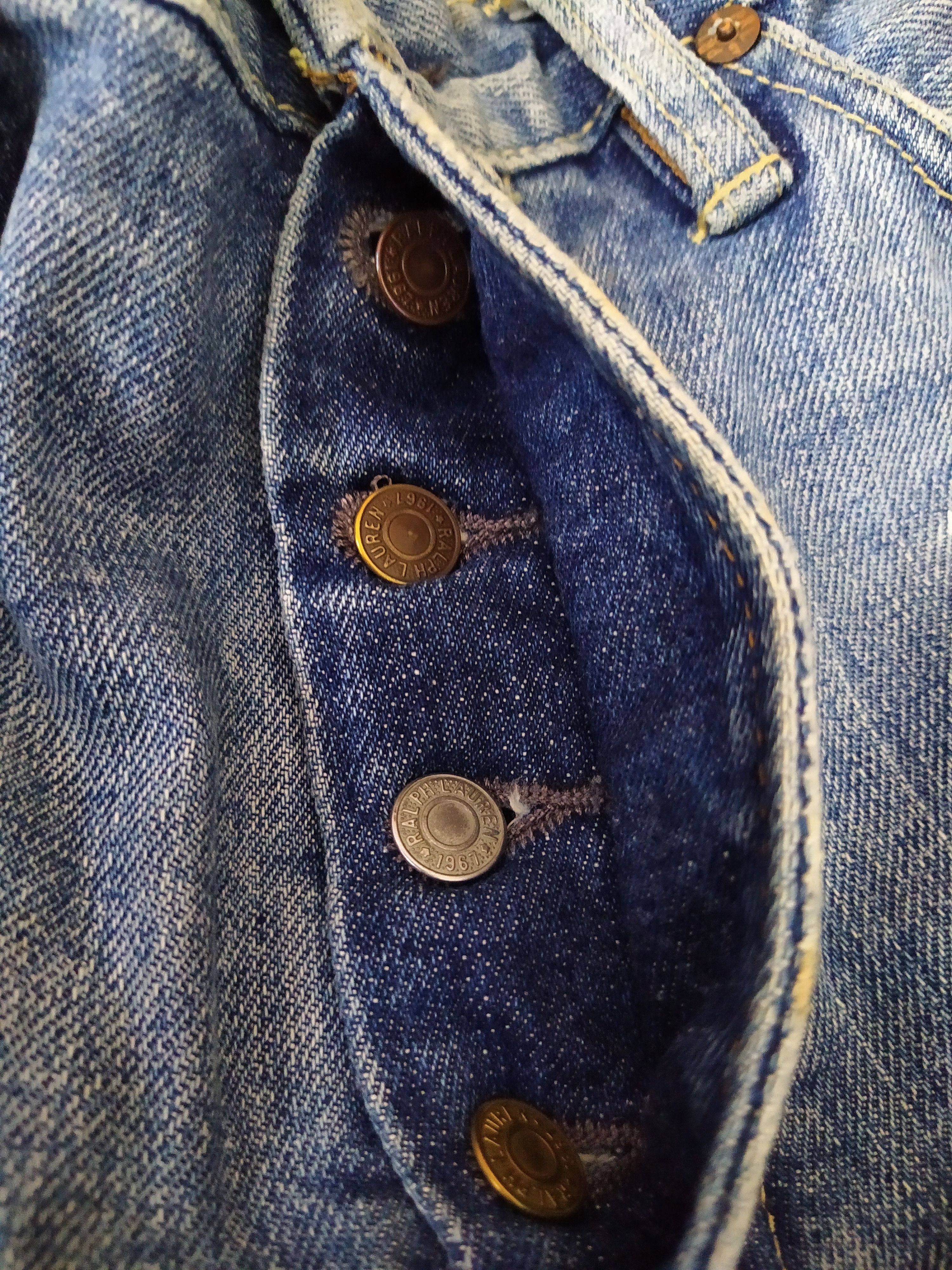 Polo Ralph Lauren POLO RALPH LAUREN DENIM PANT DISTRESSED DENIM (B696) W36 Size US 36 / EU 52 - 10 Thumbnail