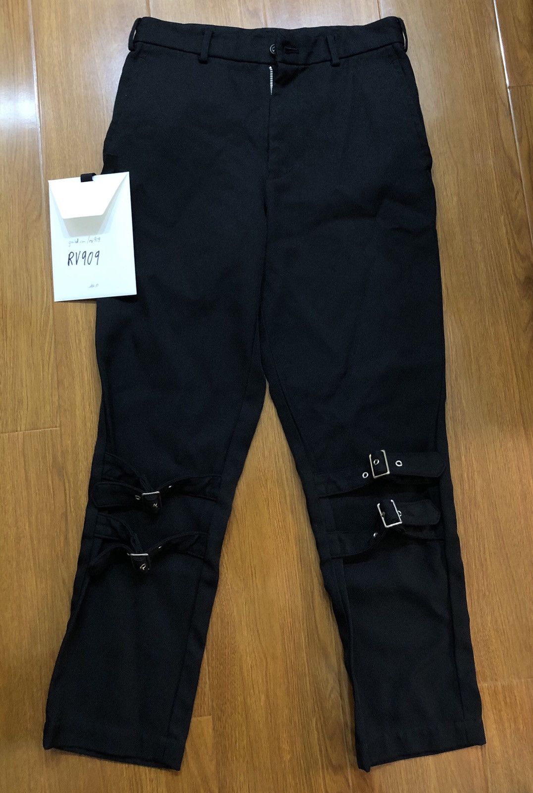 CDG BLACK Bondage Trousers AW19 NEW - M