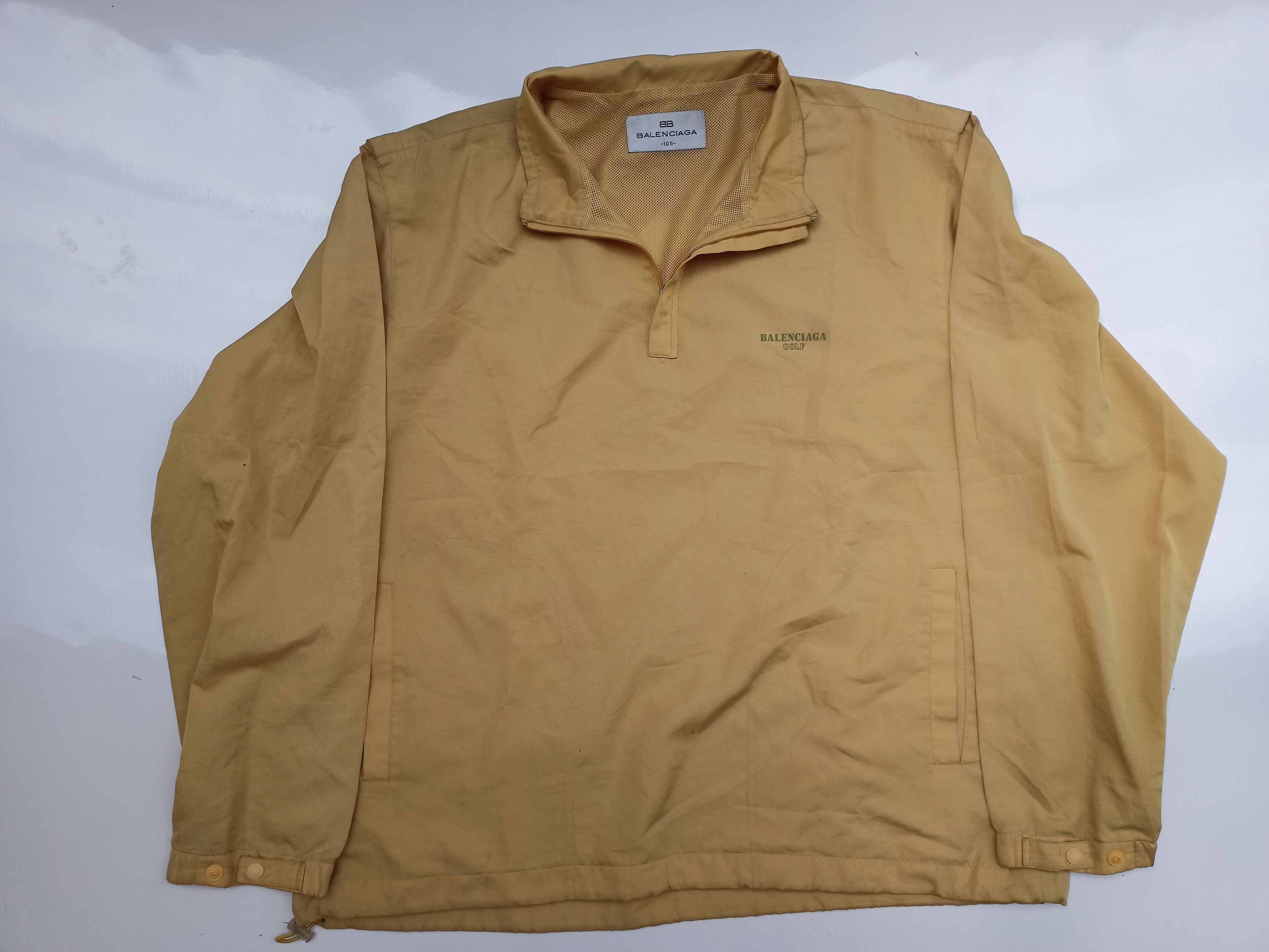 Balenciaga × Vintage Vintage Balenciaga Sport Track Light Jacket Spellout Size US XL / EU 56 / 4 - 1 Thumbnail