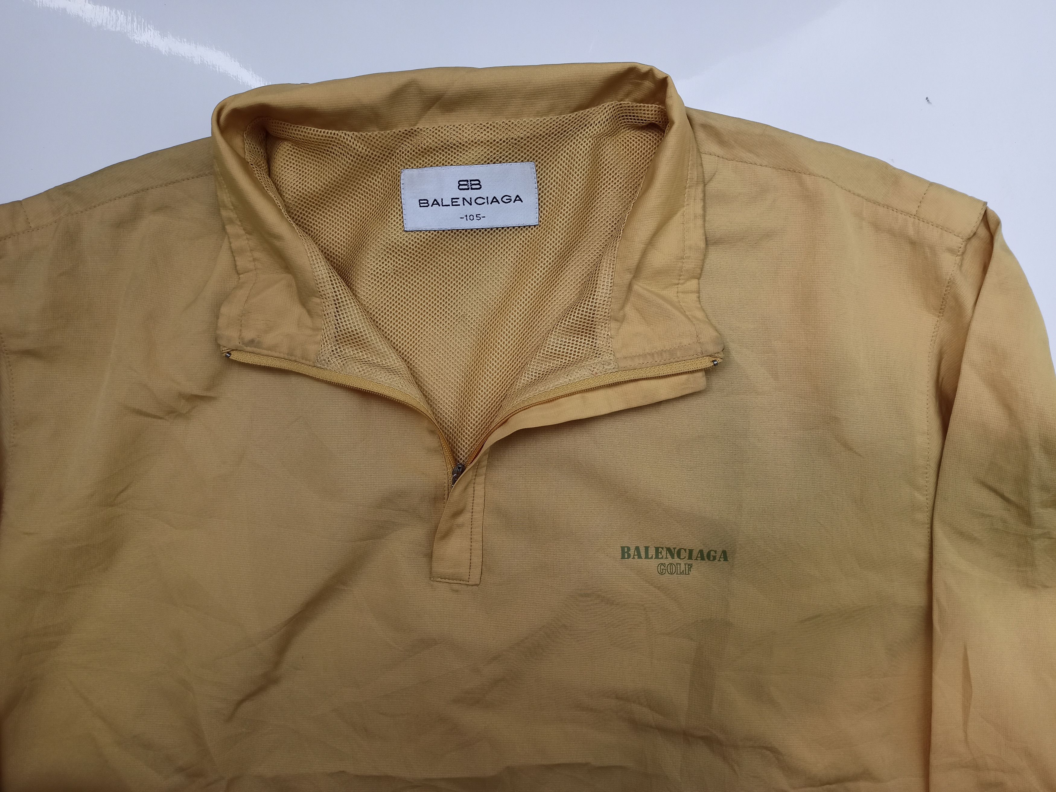 Balenciaga × Vintage Vintage Balenciaga Sport Track Light Jacket Spellout Size US XL / EU 56 / 4 - 2 Thumbnail