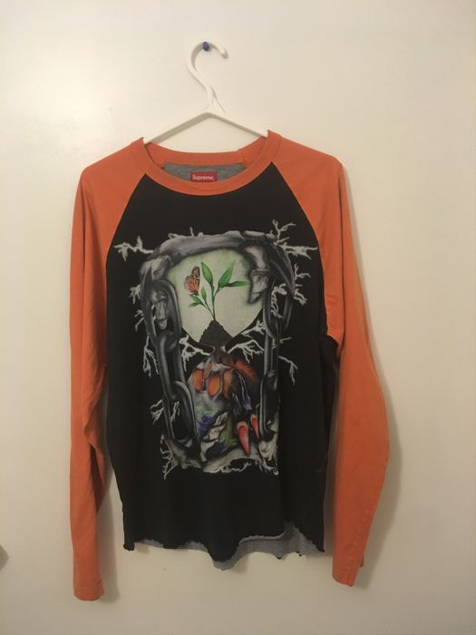 Supreme Supreme Hourglass Raglan L/S Top | Grailed