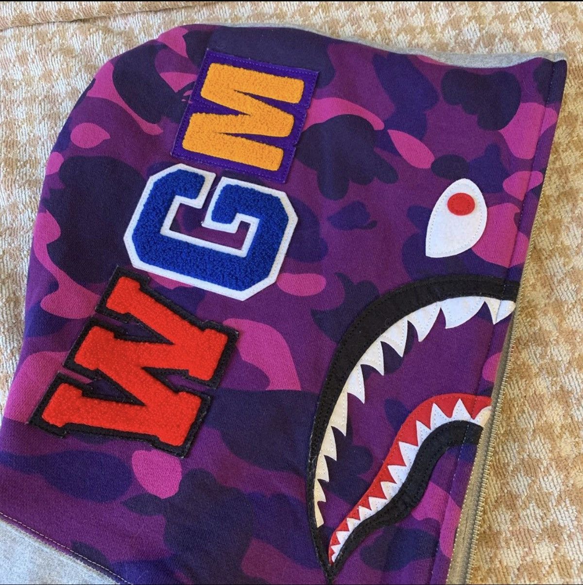 Bape Color Camo Shark Full Zip Hoodie Size US XL / EU 56 / 4 - 3 Thumbnail