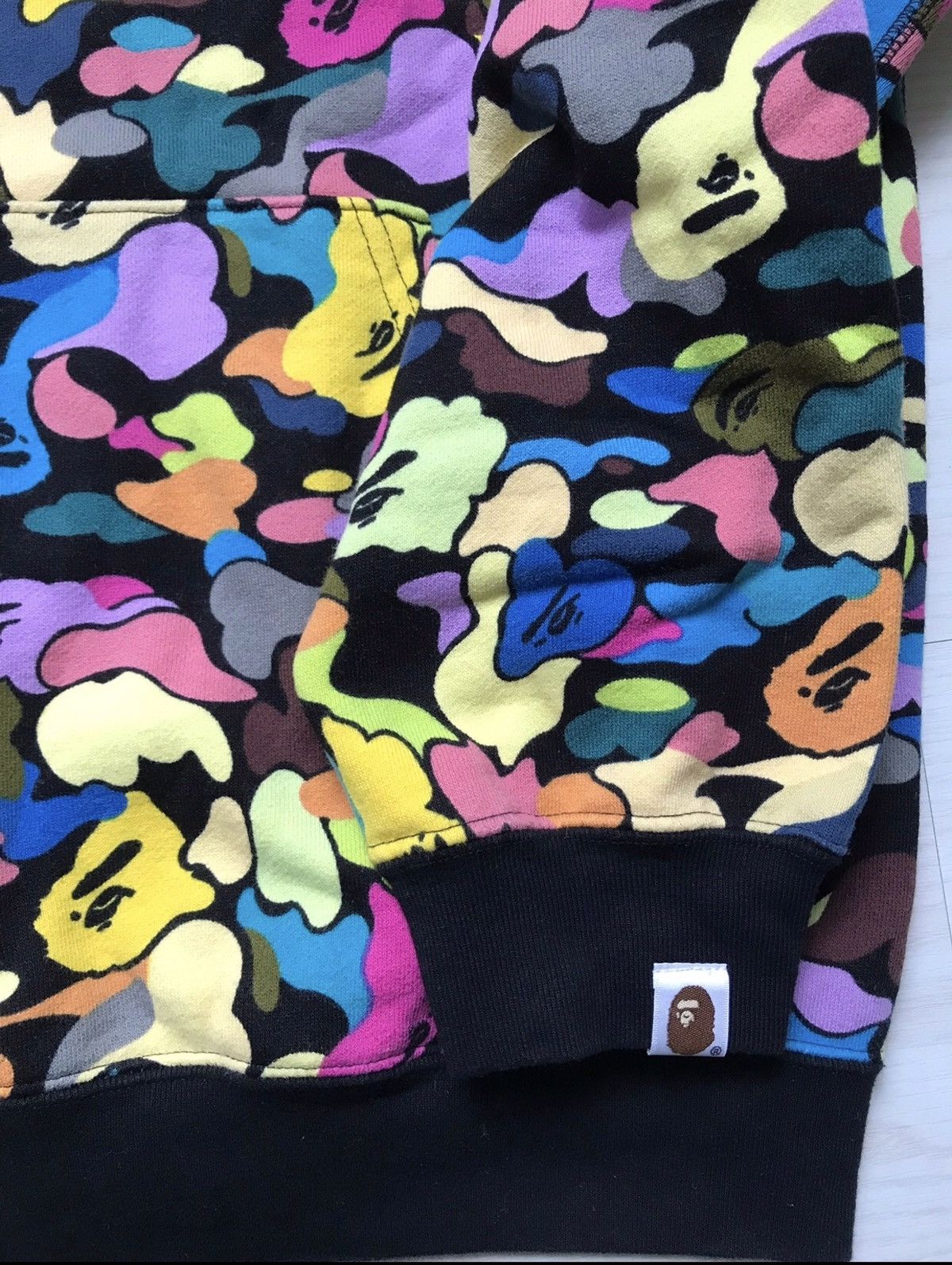 Bape Multi Camo Full Zip Hoodie Size US L / EU 52-54 / 3 - 4 Thumbnail