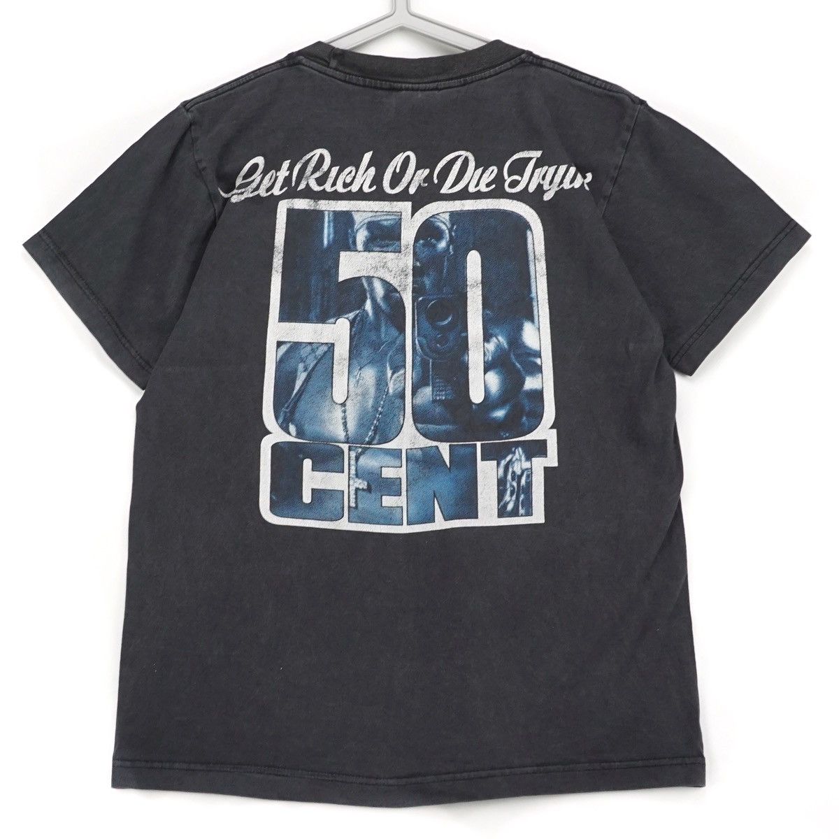 50 Cent × Rap Tees × Vintage Vintage Faded 50 Cent G Unit Rap T-shirt Size US M / EU 48-50 / 2 - 3 Thumbnail