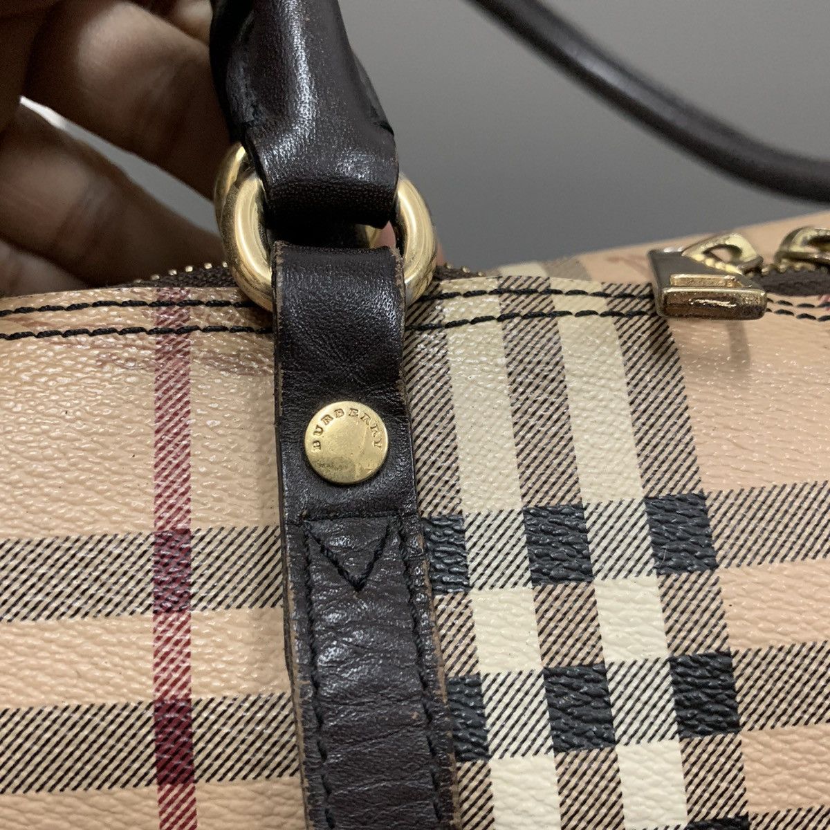 Burberry Burberry Novacheck Tote Bag Size ONE SIZE - 8 Thumbnail