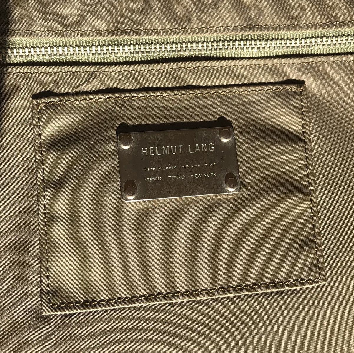 Helmut Lang Vintage Helmut Lang Painter Military Canvas Clutch/Tote Bag Size ONE SIZE - 5 Thumbnail