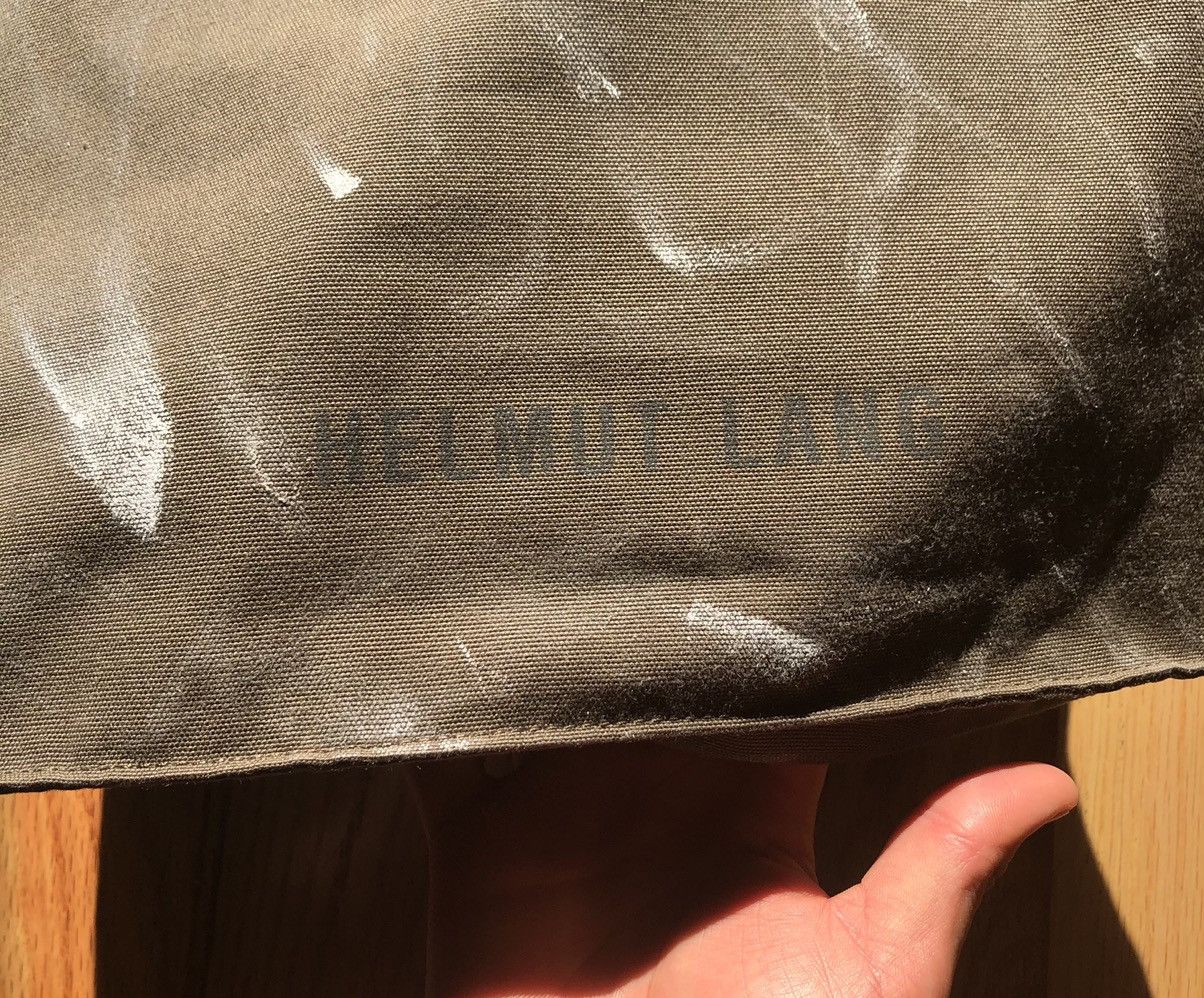 Helmut Lang Vintage Helmut Lang Painter Military Canvas Clutch/Tote Bag Size ONE SIZE - 2 Thumbnail