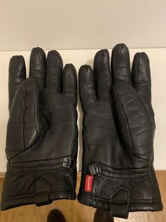 Supreme The North Face Leather Gloves | Grailed