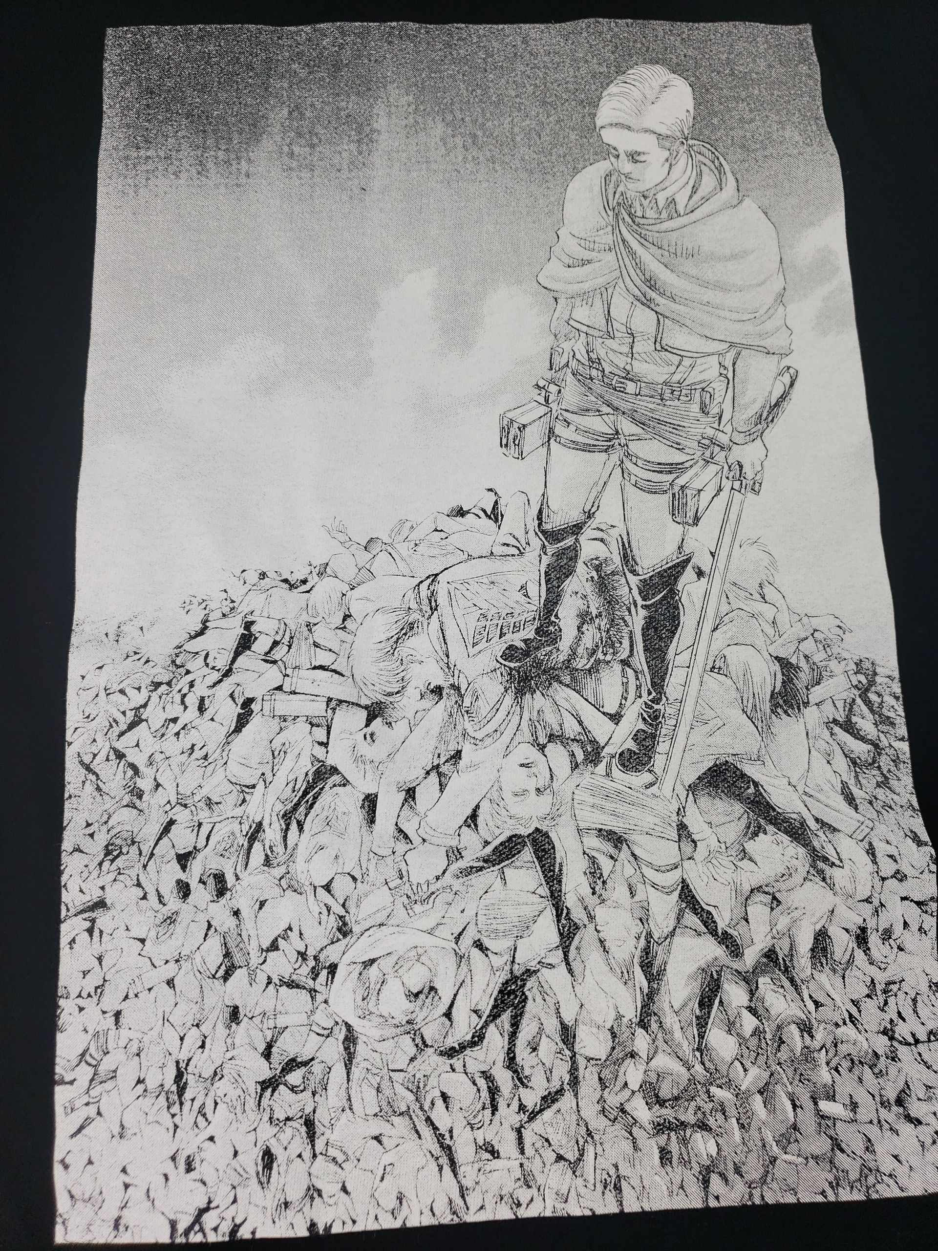 attack on titan Loveless Japan anime manga shirt Erwin