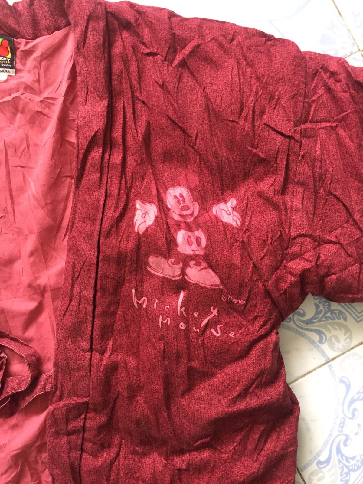 Mickey Mouse × Mickey Unlimited Mickey Print Kimono/Cardigan by Mickey Unlimited Yoshimura Size US L / EU 52-54 / 3 - 7 Thumbnail