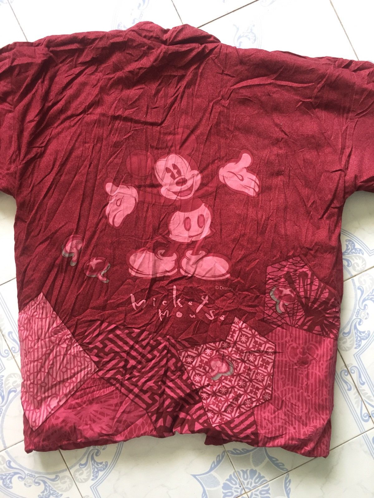 Mickey Mouse × Mickey Unlimited Mickey Print Kimono/Cardigan by Mickey Unlimited Yoshimura Size US L / EU 52-54 / 3 - 10 Thumbnail