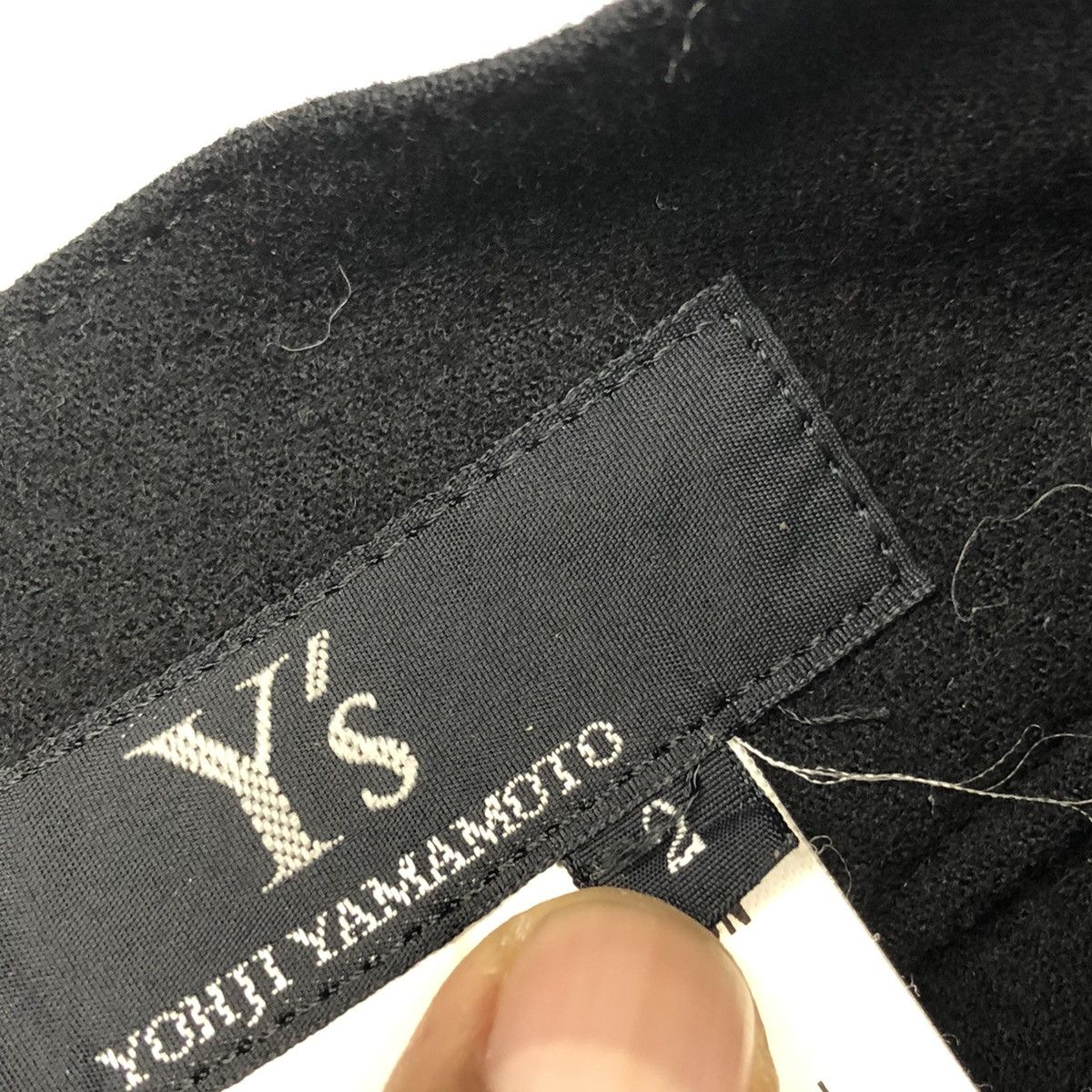 Yohji Yamamoto Y’s Yohji Yamamoto Wool Cropped Pants Size US 29 - 11 Thumbnail