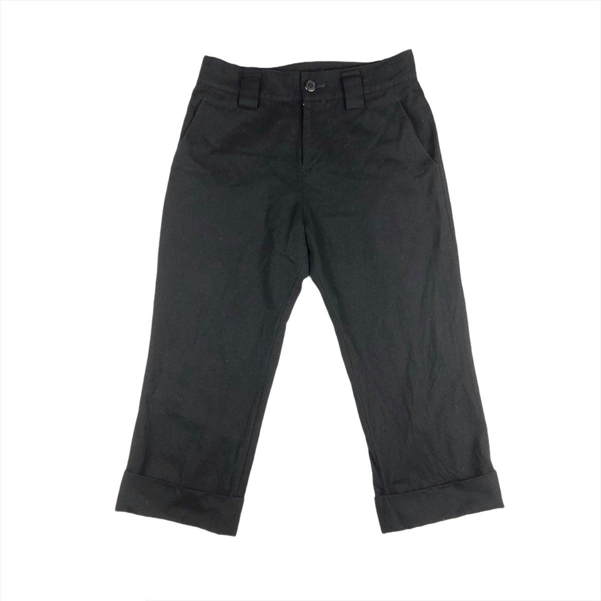 Yohji Yamamoto Y’s Yohji Yamamoto Wool Cropped Pants Size US 29 - 2 Thumbnail