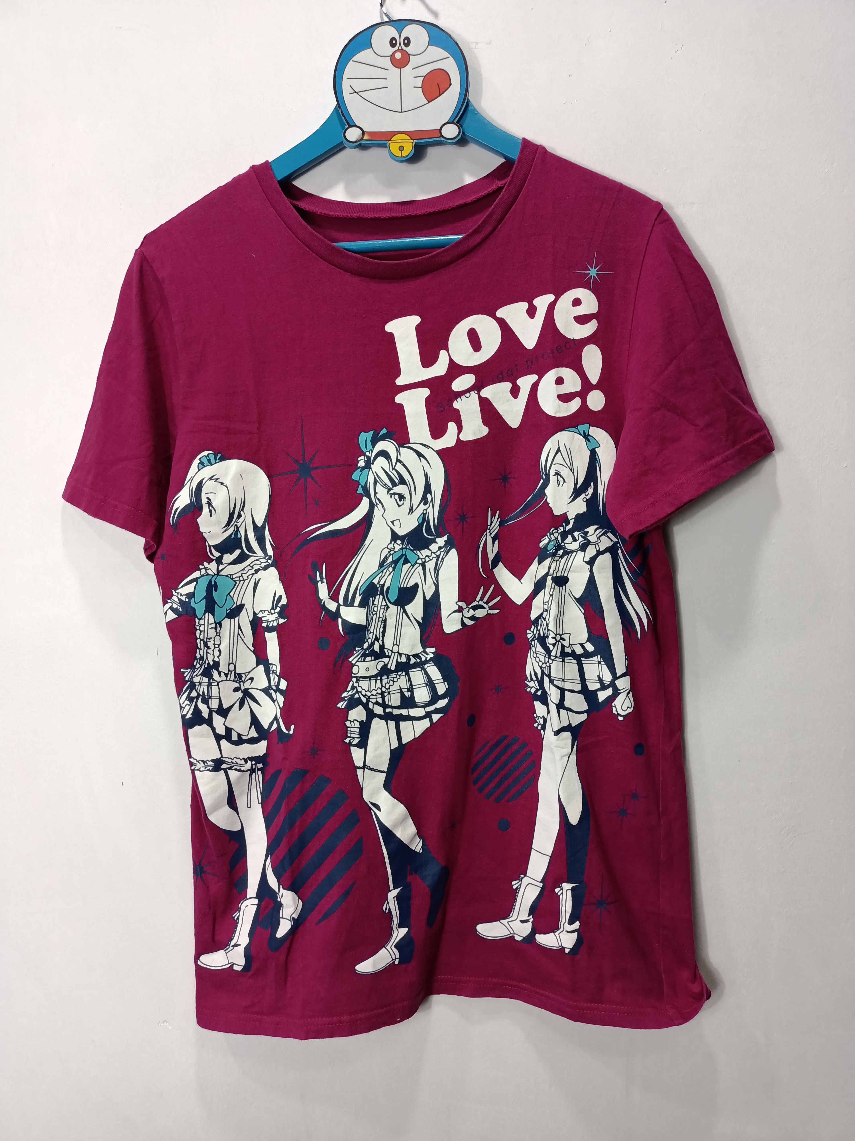 Anime School Idol Project Japan Anime Tee Sailor Moon Manga Size US M / EU 48-50 / 2 - 1 Thumbnail