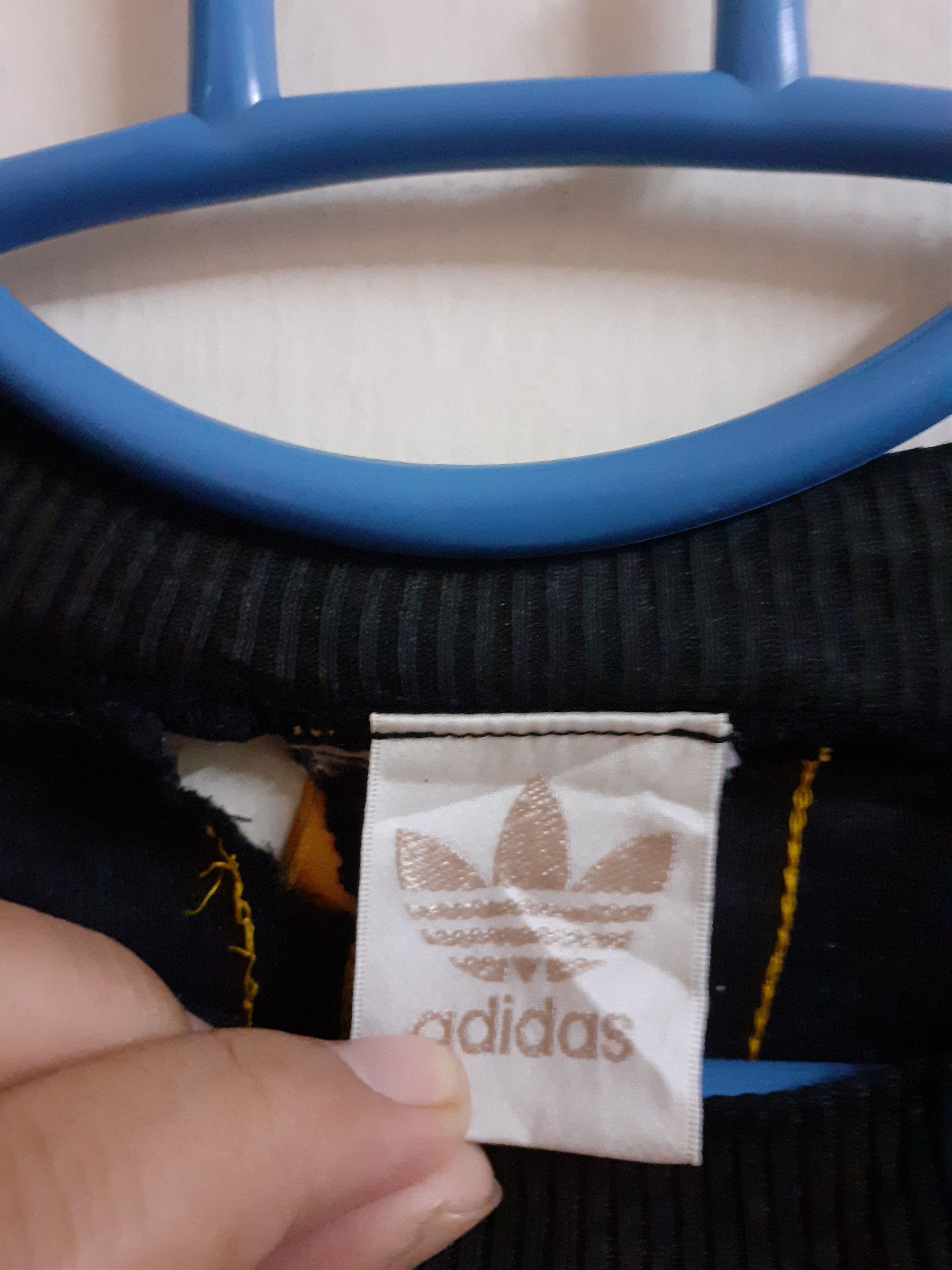 Adidas × Japanese Brand × Vintage Vintage 80's Adidas Distressed Sweatshirt Size US XL / EU 56 / 4 - 6 Thumbnail