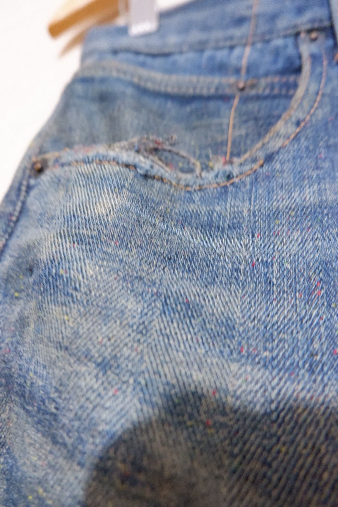 Japanese Brand Vintage REVOLVER Distressed Jeans Size US 32 / EU 48 - 4 Thumbnail