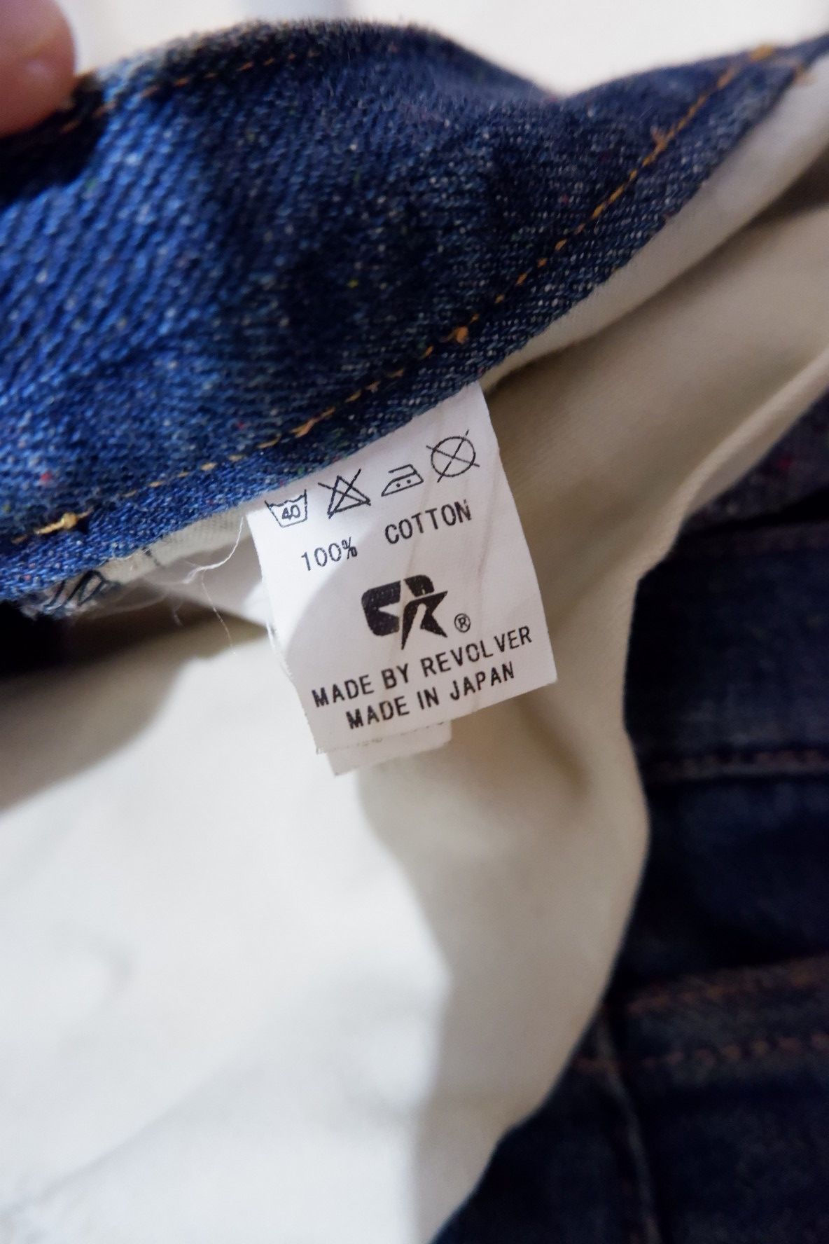 Japanese Brand Vintage REVOLVER Distressed Jeans Size US 32 / EU 48 - 10 Thumbnail