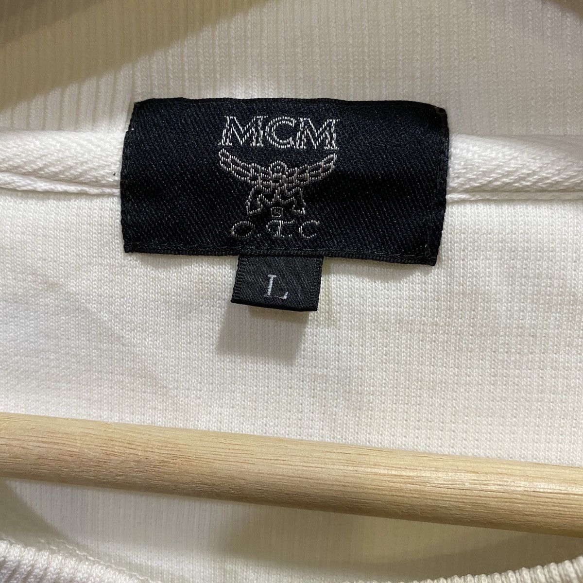 Designer × MCM MCM Mode Creation Munchen Embroidered Sweatshirt Size US L / EU 52-54 / 3 - 4 Thumbnail