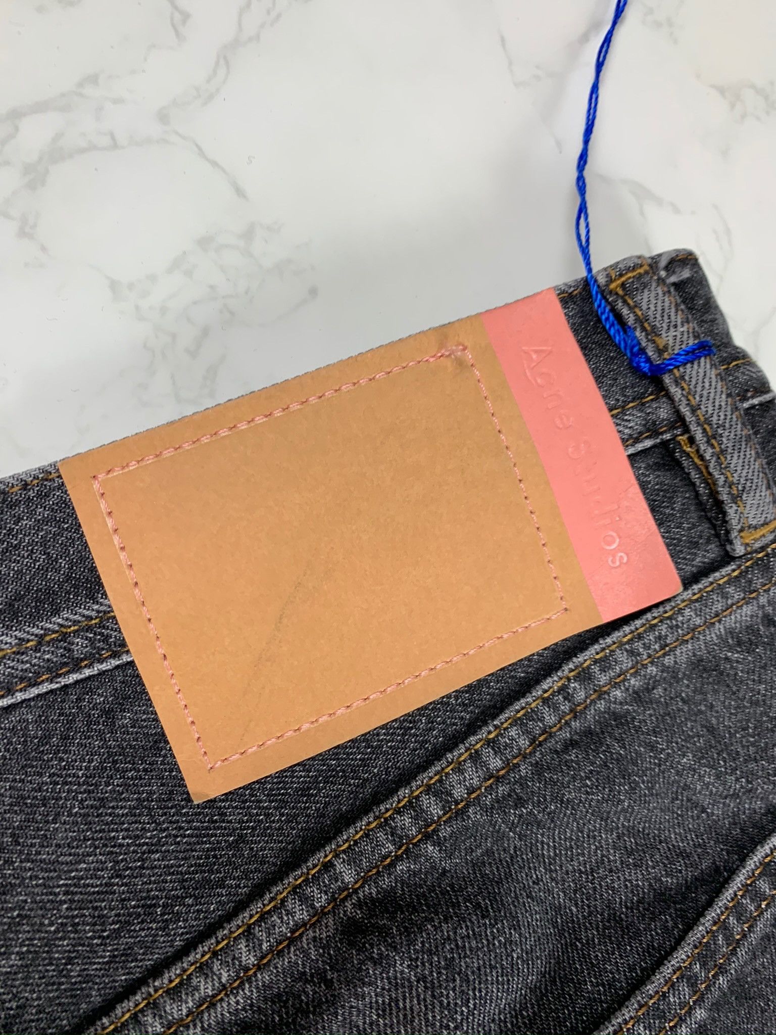 Acne Studios Acne Studios Bla Konst Dark Grey Jeans Size US 32 / EU 48 - 13 Thumbnail