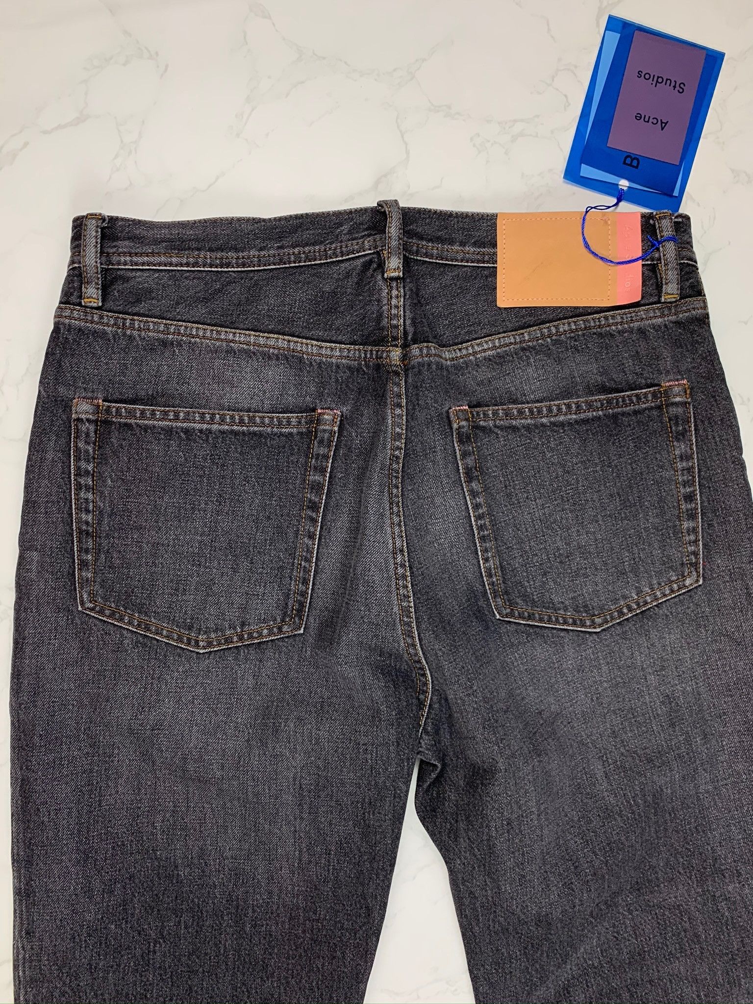 Acne Studios Acne Studios Bla Konst Dark Grey Jeans Size US 32 / EU 48 - 12 Thumbnail