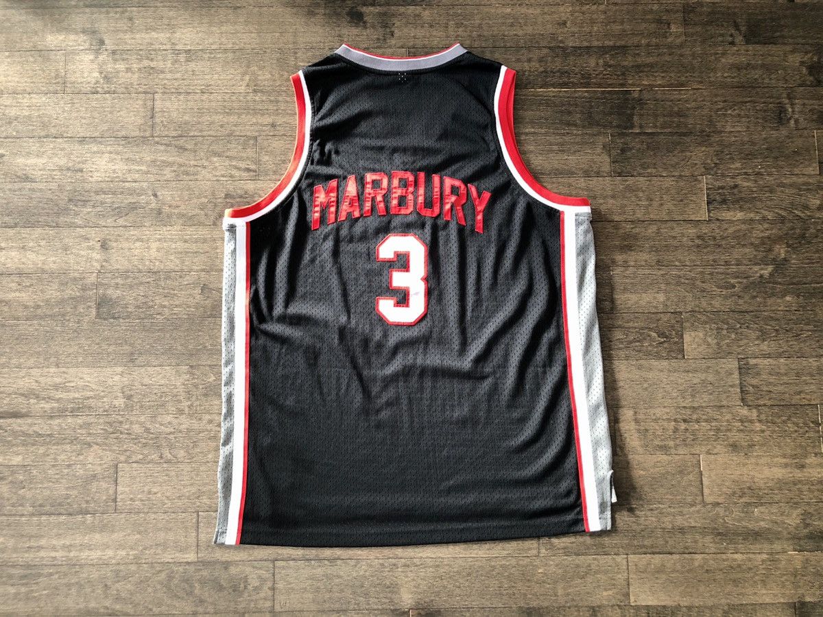 NBA × Steve And Barrys × Vintage Starbury Stephon Marbury #3 Basketball Vintage Jersey Size US XL / EU 56 / 4 - 5 Thumbnail