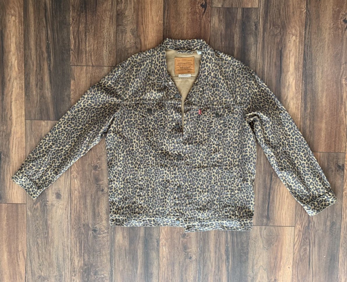 Levi's Levi's Leopard Print Denim Jacket | Grailed Levi's Levi's Leopard Print Denim Jacket | Grailed