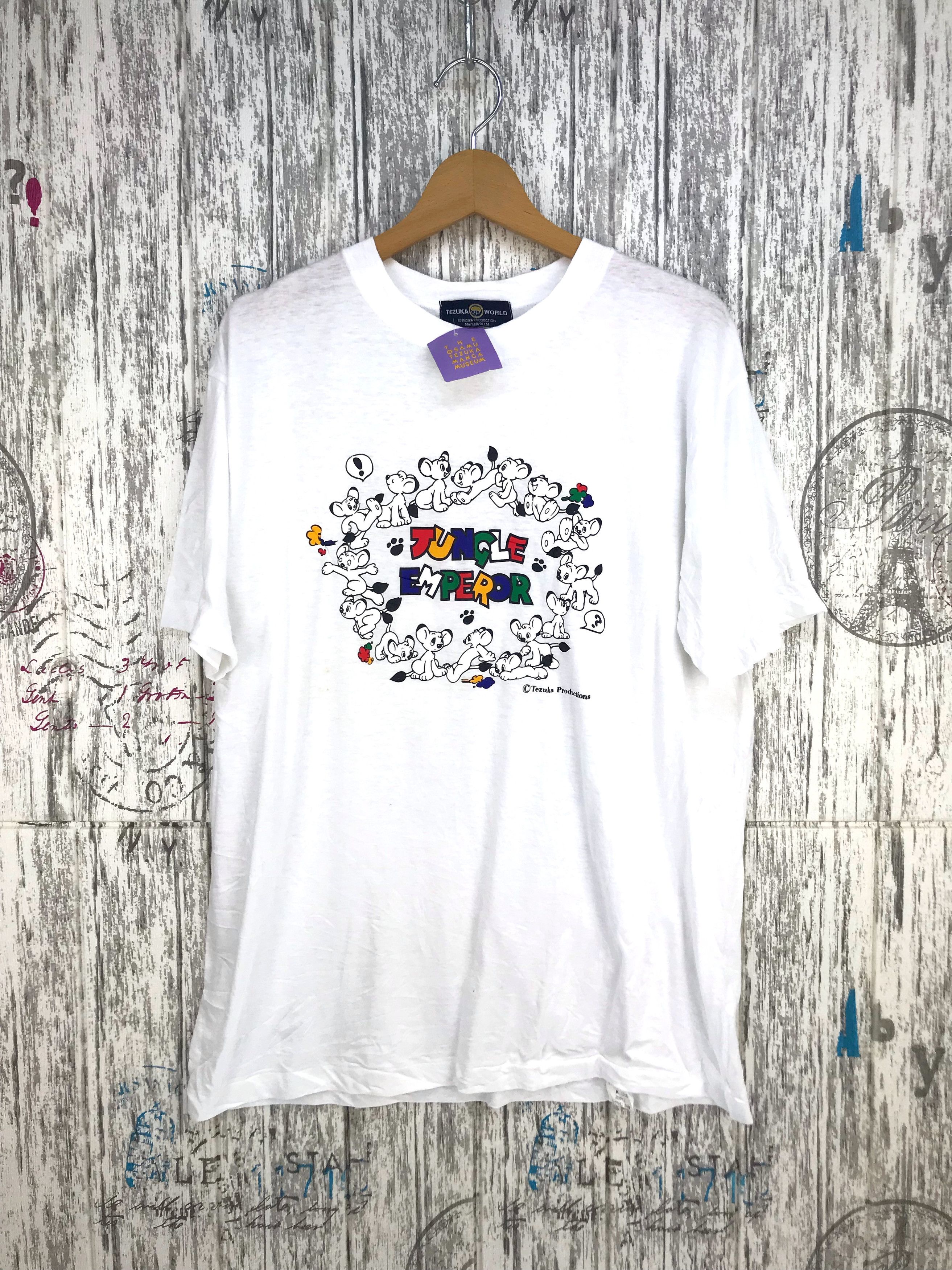 Anime 90s JUNGLE EMPEROR Tezuka Production Shirt Astro Boy Size US M / EU 48-50 / 2 - 2 Thumbnail