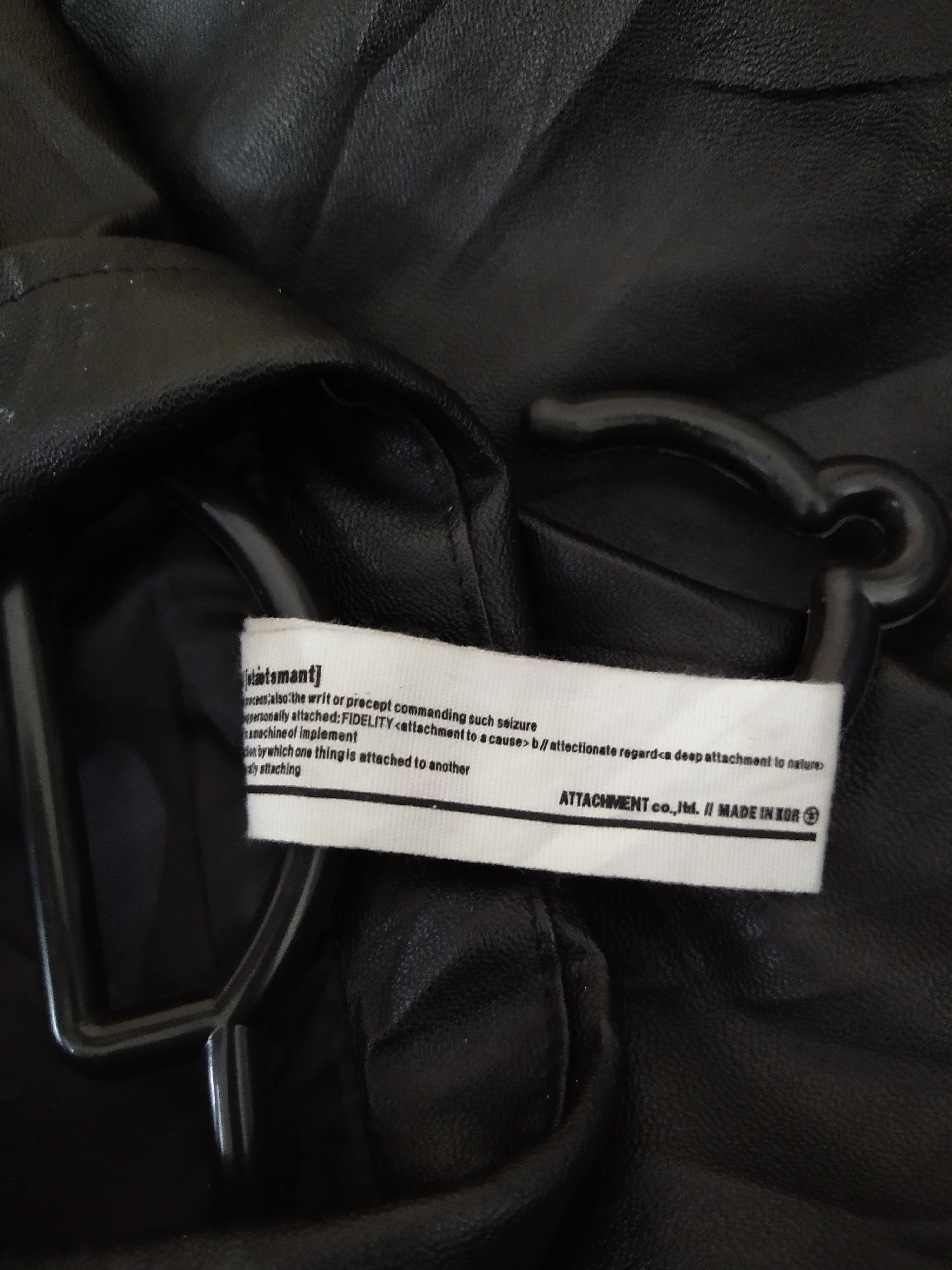 Attachment ATTACHMENT BIKERS VEST PUNK BONDAGE (B701) Size US S / EU 44-46 / 1 - 12 Thumbnail