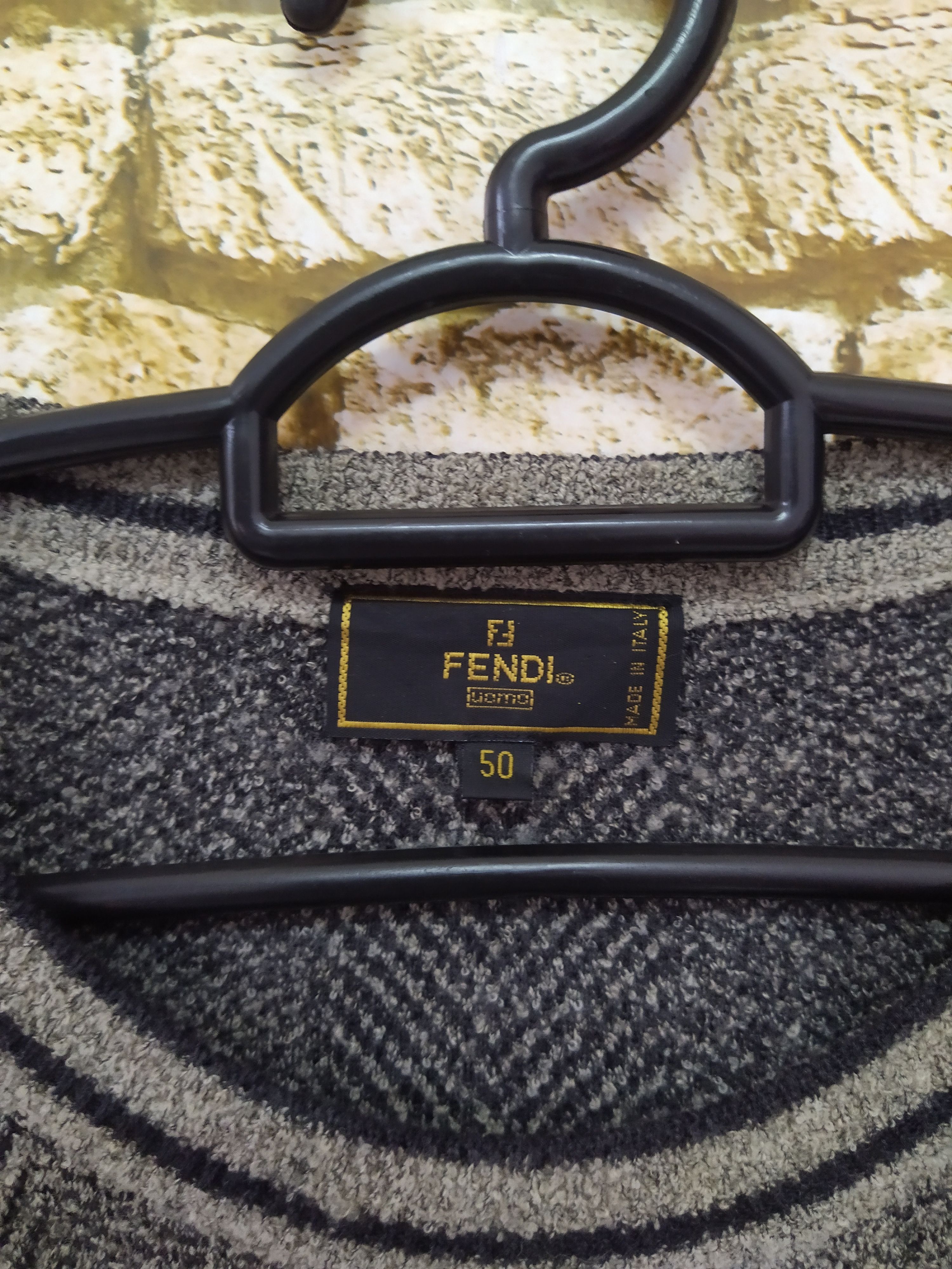 Fendi FENDI UOMO KNITWEAR (B702) Size US XL / EU 56 / 4 - 4 Thumbnail
