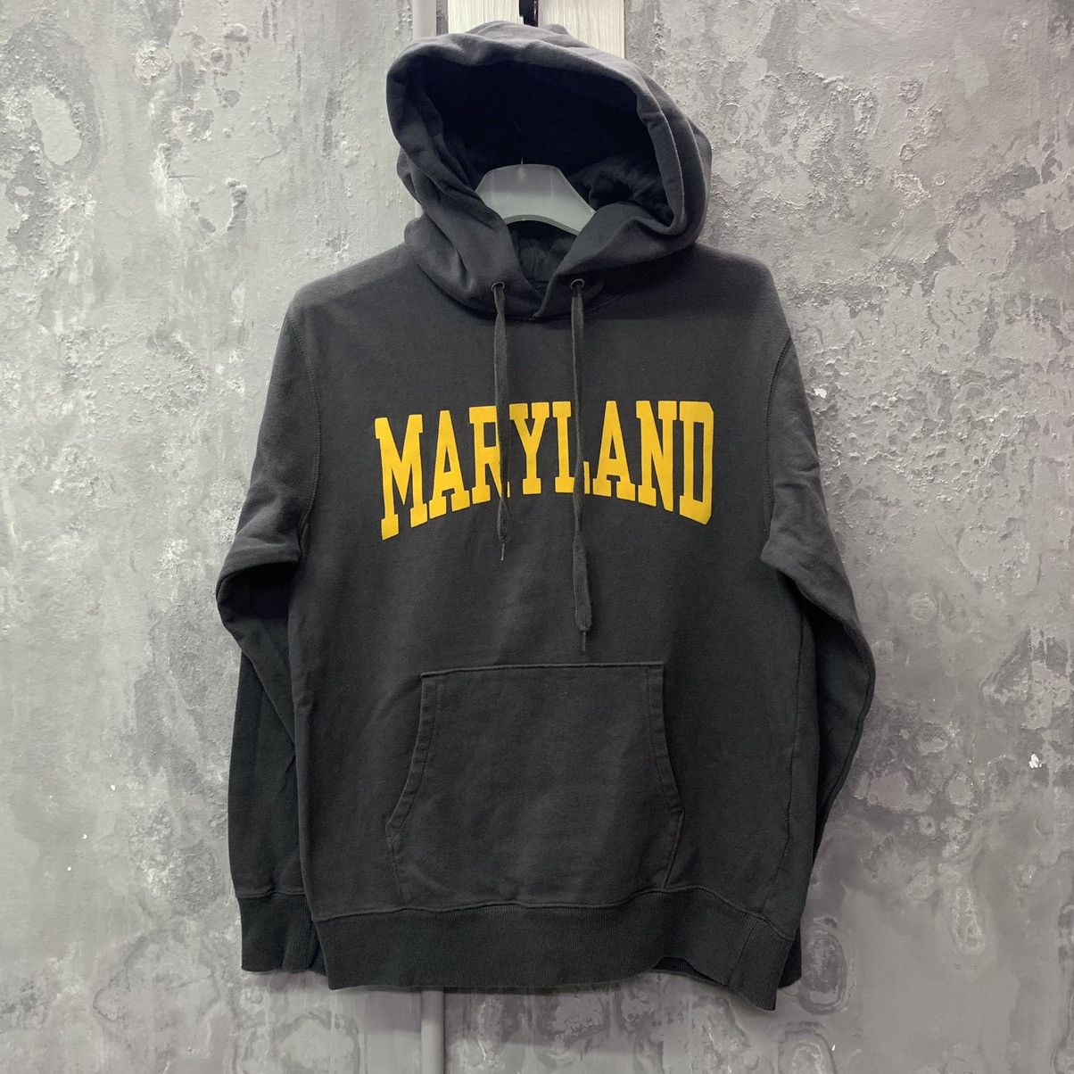 Champion × Vintage Champion Maryland Double pocket Hoodie Size US M / EU 48-50 / 2 - 1 Thumbnail