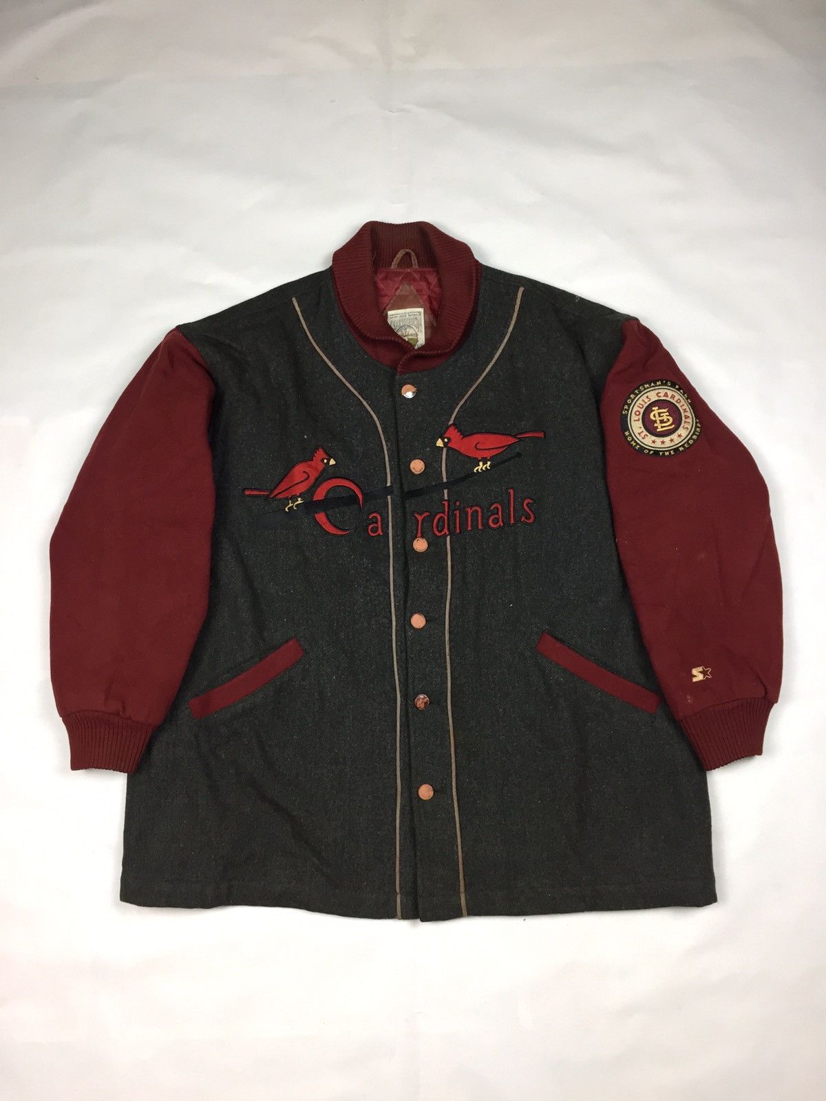 Cooperstown Collection St. Louis Cardinals Varsity Jacket Size US L / EU 52-54 / 3 - 1 Thumbnail