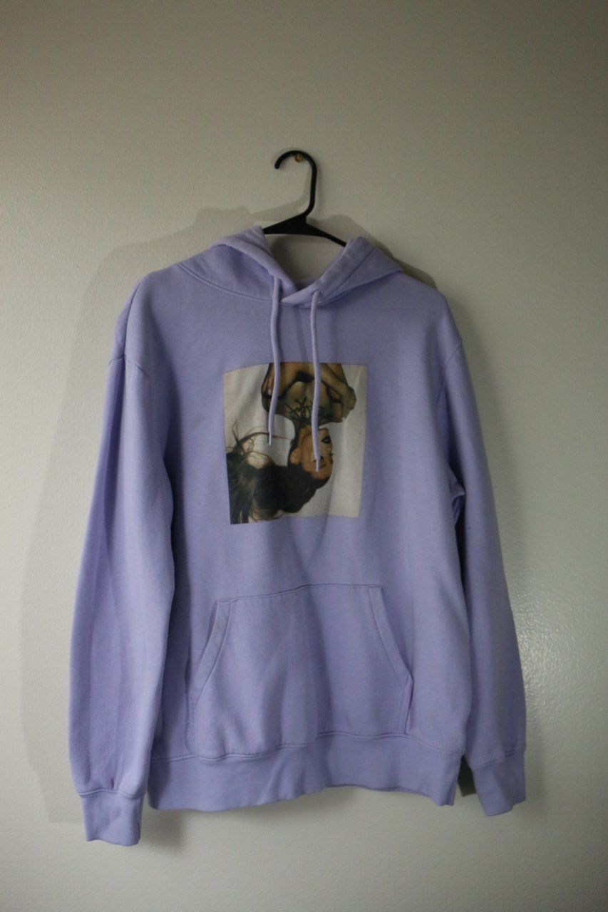 Ariana grande purple on sale hoodie