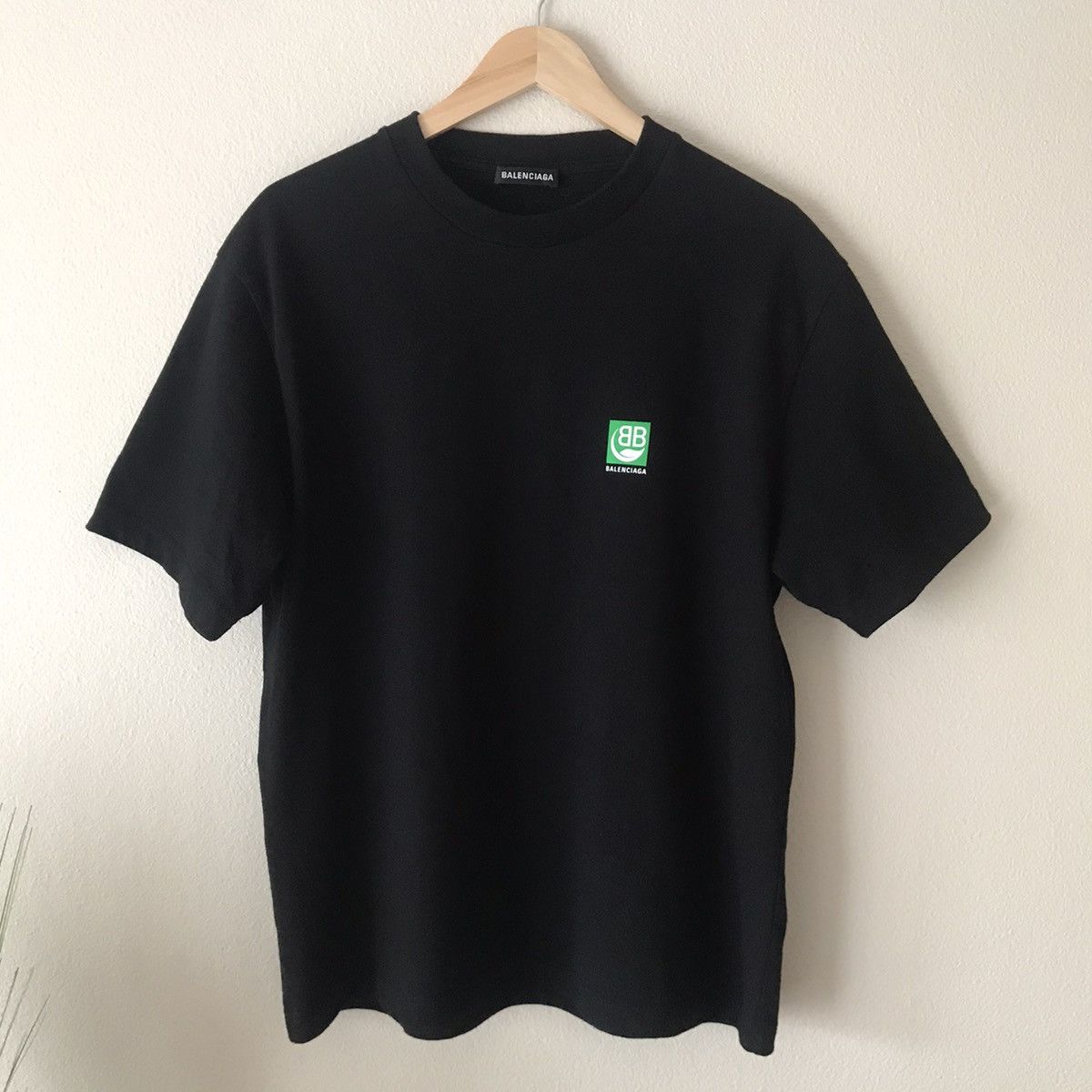 Balenciaga bb logo tee online