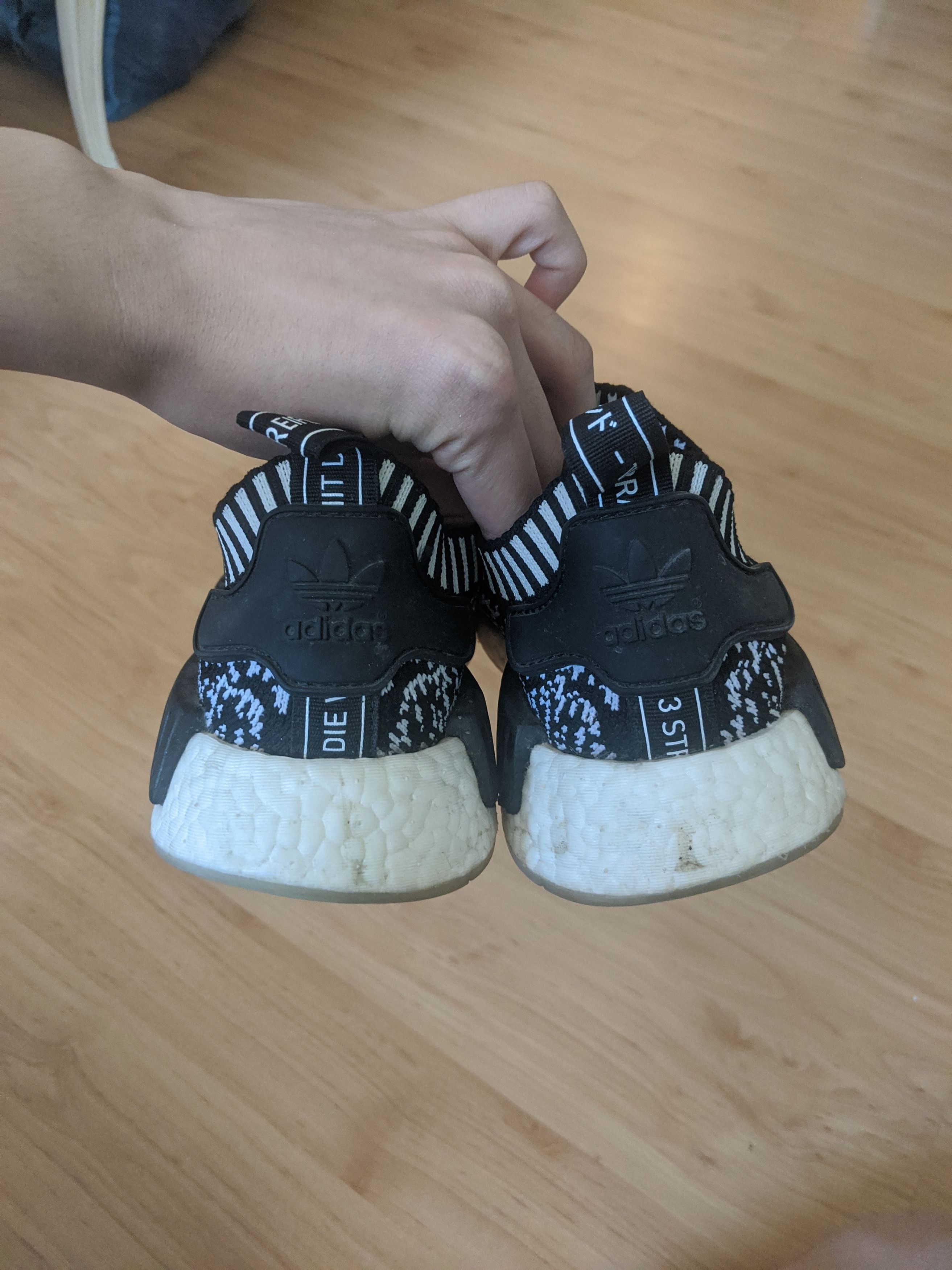 Adidas Adidas NMD R1 Sashiko White Size US 5 / EU 37 - 3 Thumbnail