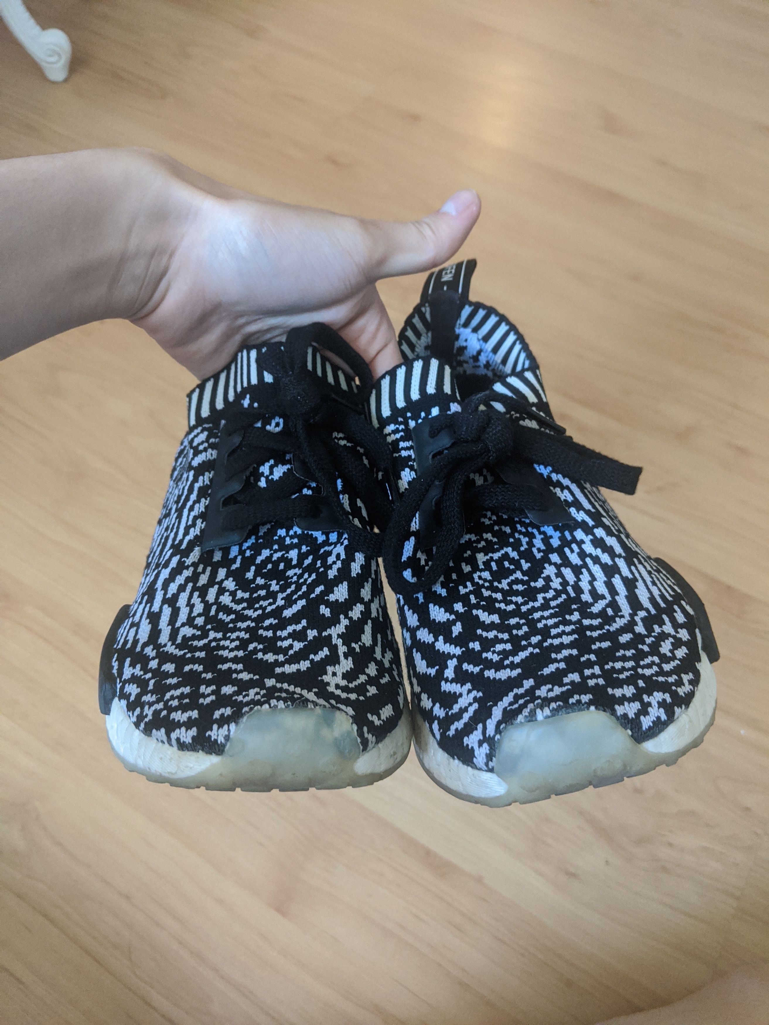 Adidas Adidas NMD R1 Sashiko White Size US 5 / EU 37 - 5 Thumbnail