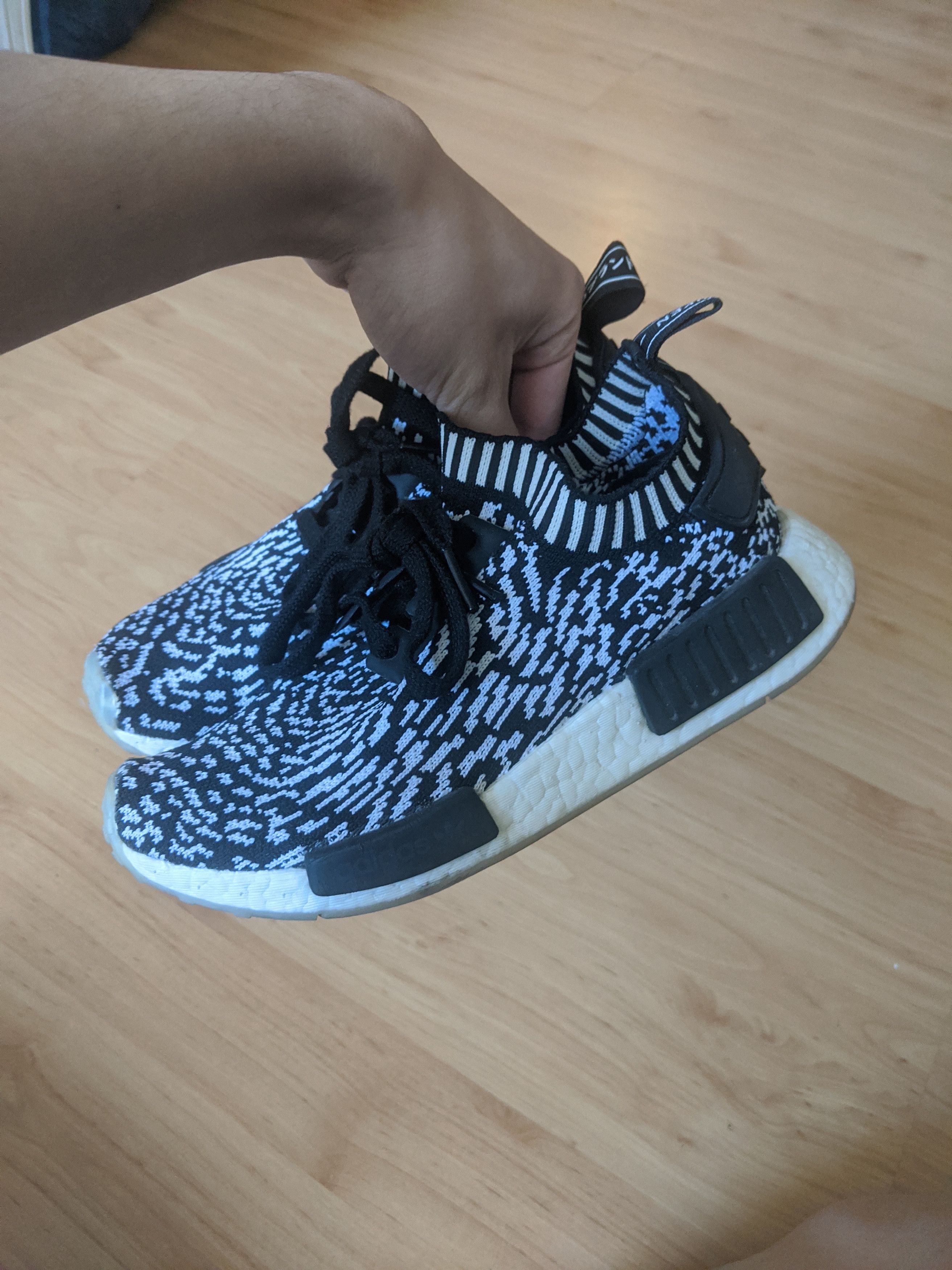 Adidas Adidas NMD R1 Sashiko White Size US 5 / EU 37 - 2 Thumbnail