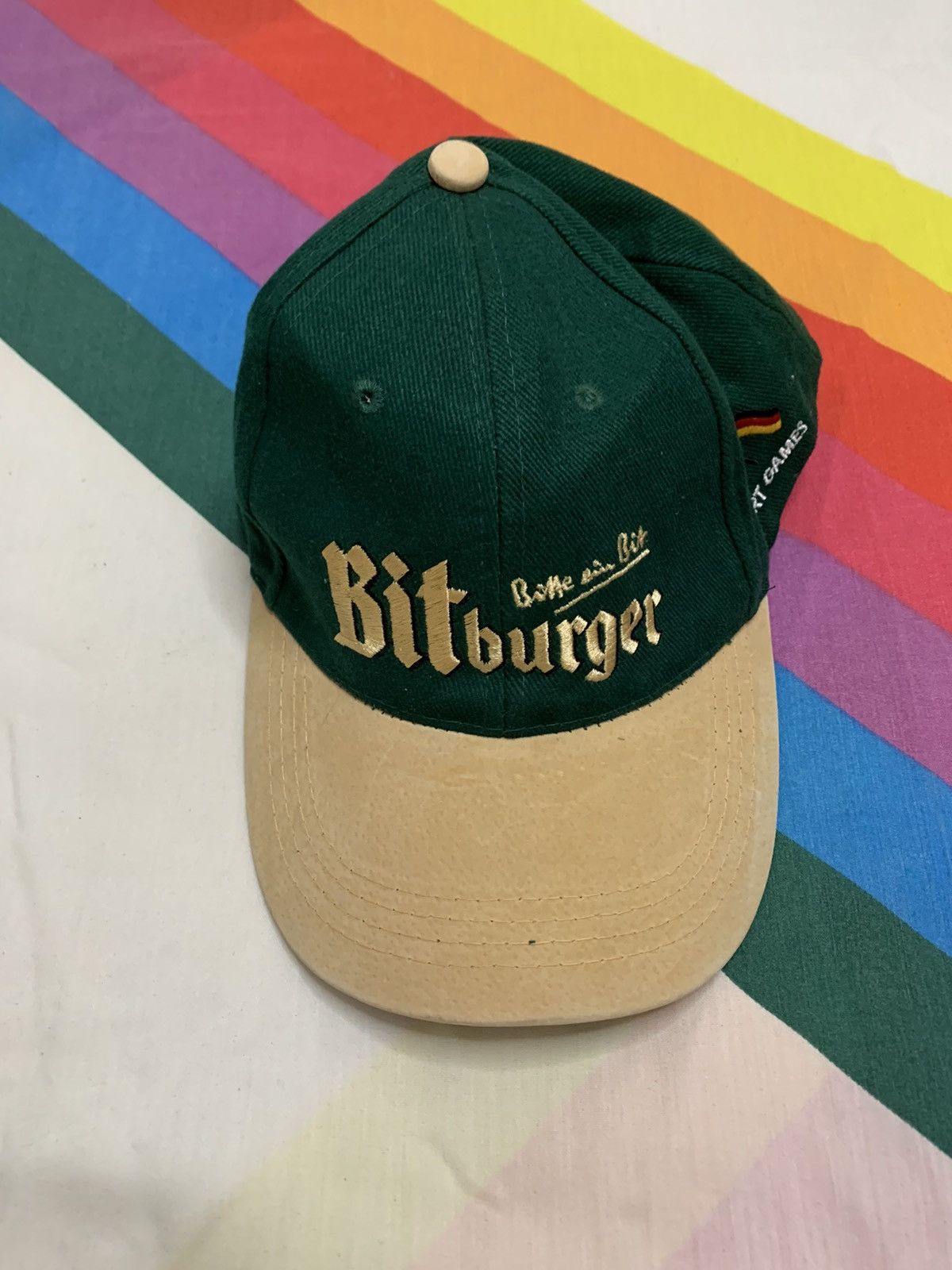 Vintage Vintage bitburger contrast bill hat | Grailed