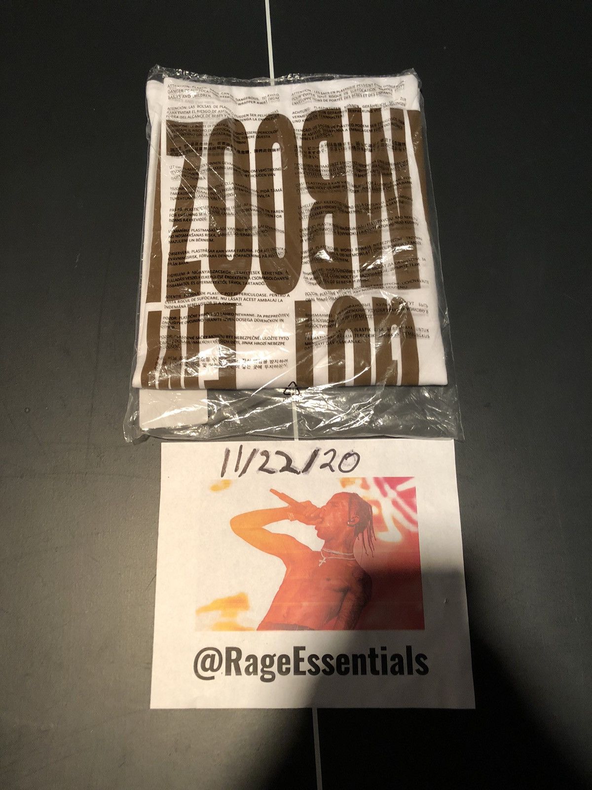 Travis Scott Travis Scott Franchise Promo ll Bamboozled tee Size US L / EU 52-54 / 3 - 2 Thumbnail