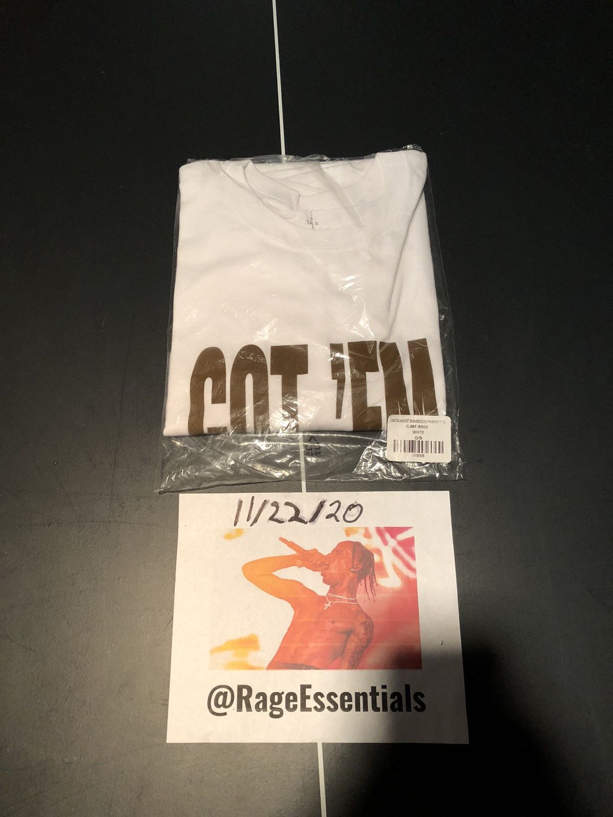 Travis Scott Travis Scott Franchise Promo ll Bamboozled tee Size US L / EU 52-54 / 3 - 1 Thumbnail