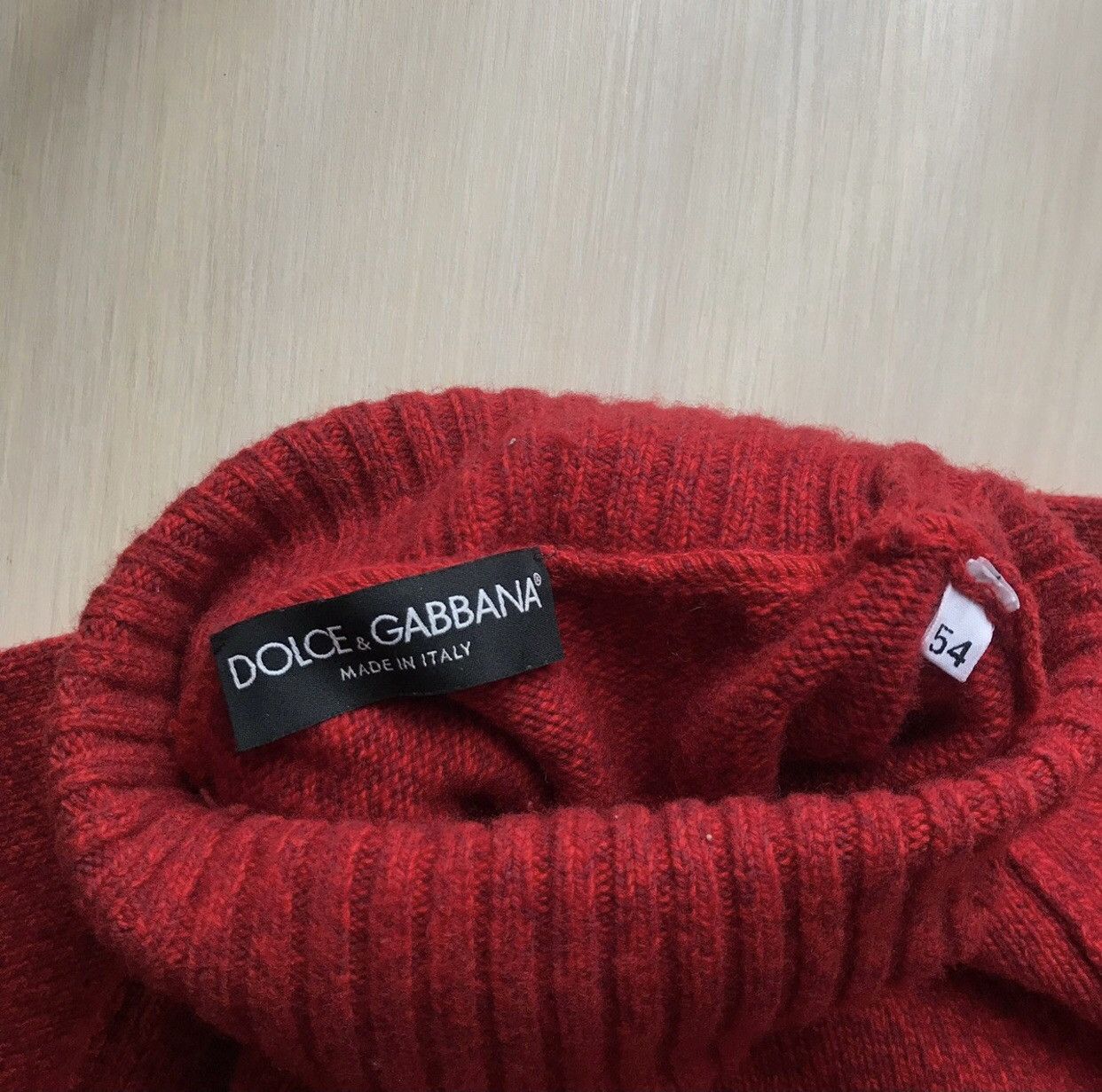 Dolce & Gabbana RARE Dolce Gabbana turtleneck sweater WOOL Size US L / EU 52-54 / 3 - 6 Thumbnail