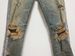 Amiri Dirty Indigo Glitter Track Jeans Size US 31 - 3 Thumbnail